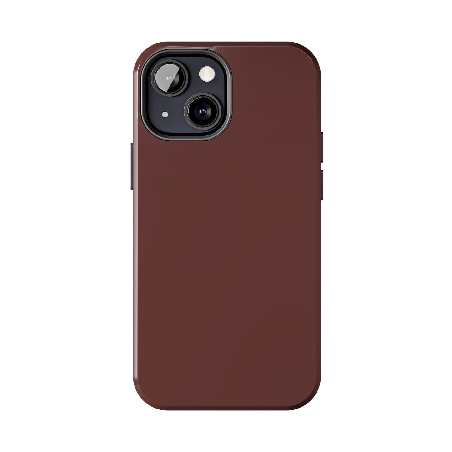 Phone Case - Garnet Color Fall 2025 Trending Color, Sturdy Phone Cases, Durable Cell Phone Covers, Trendy Gadget Protection, Unique Phone Accessories- iPhone, Samsung