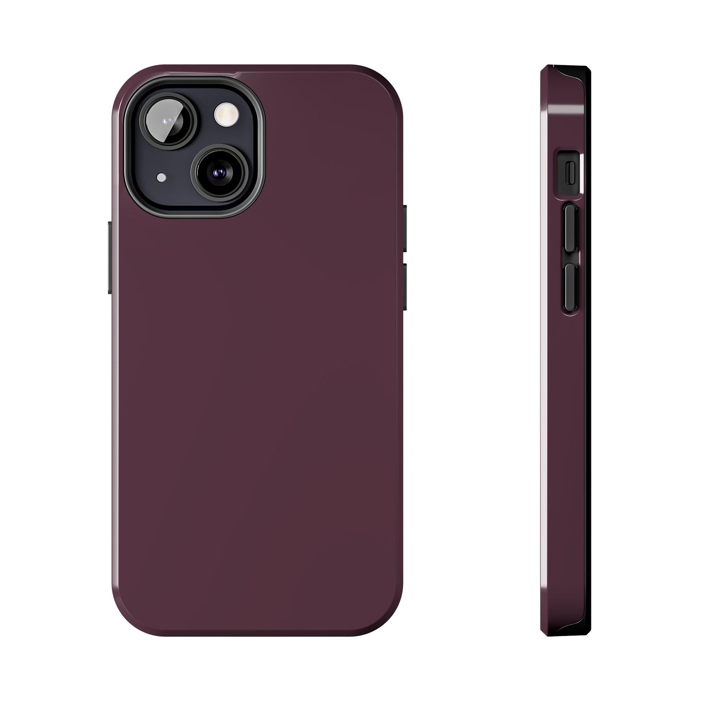 Old Mauve Solid Color Tough Phone Cases - iPhone and Samsung - Fall Color
