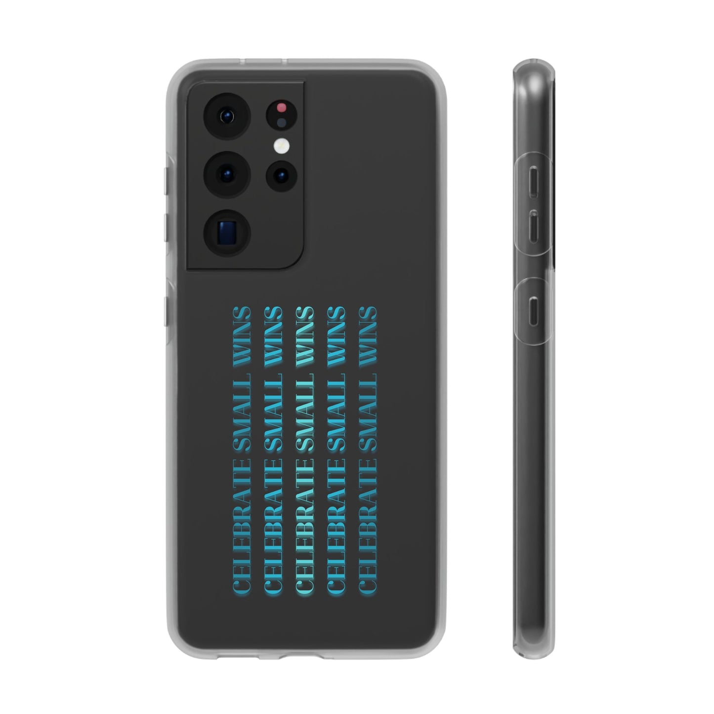 Celebrate Small Wins #22 Flexi Cases iPhone Samsung Gift Packaging - MahaCase
