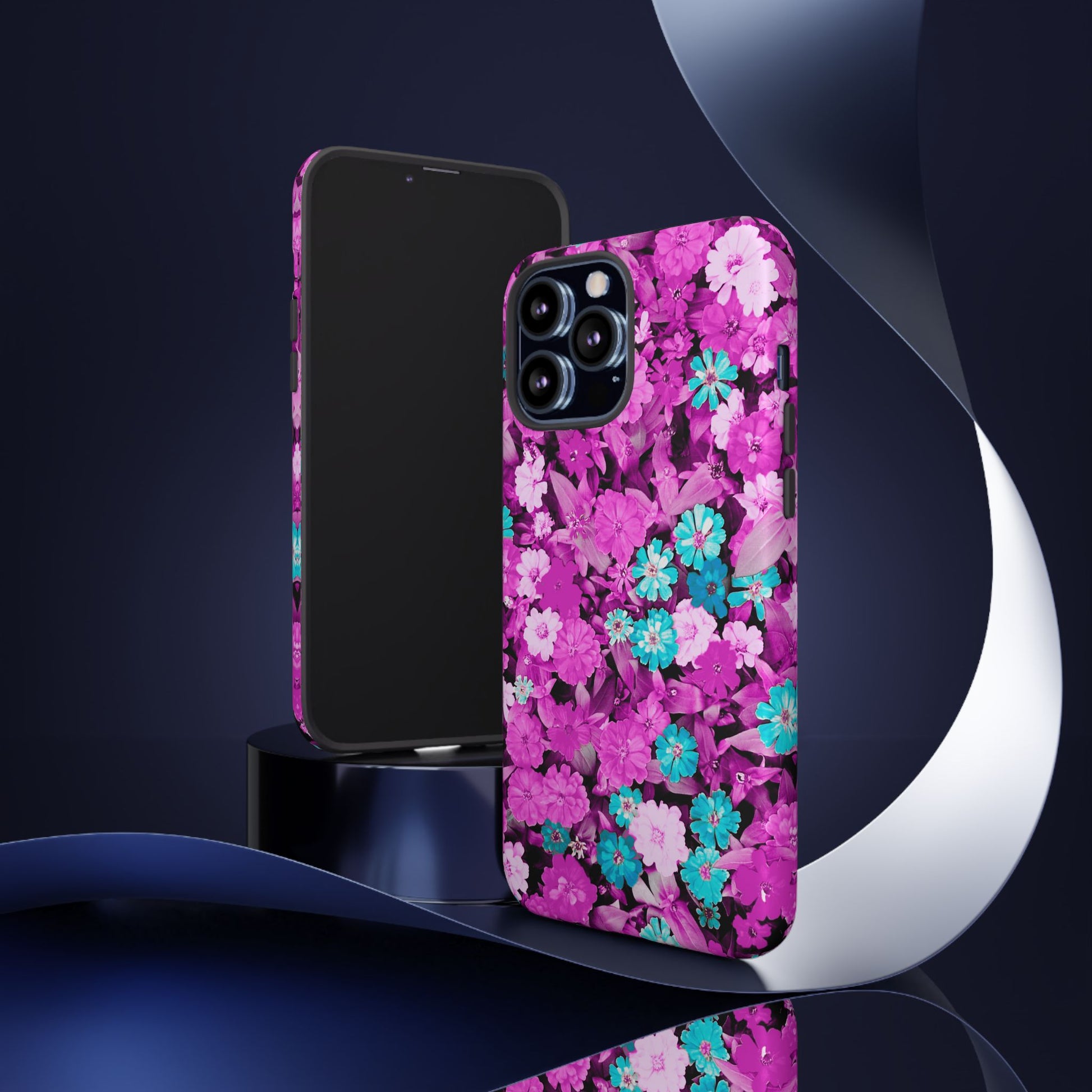 Lucid Flowers #22-Tough Cases iPhone Samsung Google Pixel - MahaCase