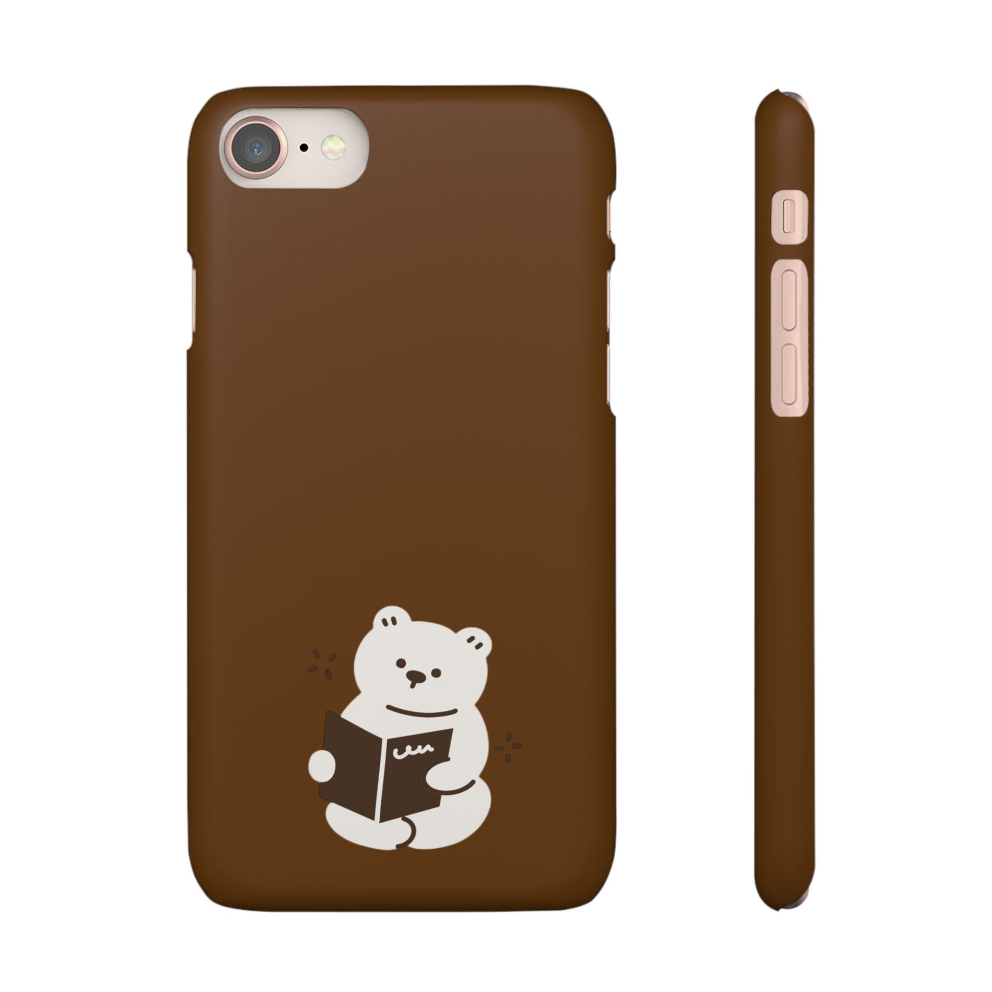 Reading Bear #02-Snap Cases - MahaCase