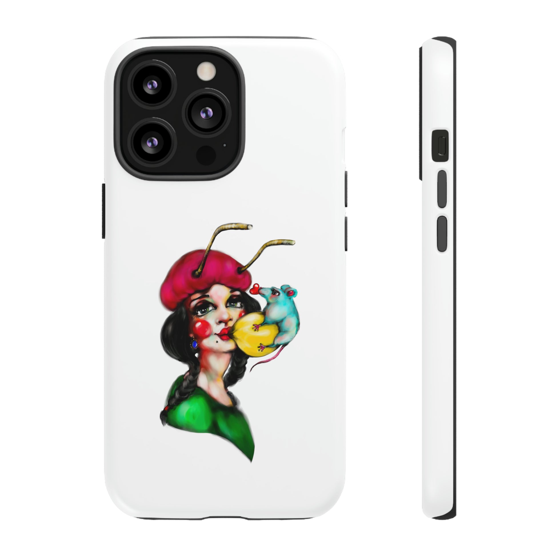 Design #211 White BKG-Tough Cases - MahaCase