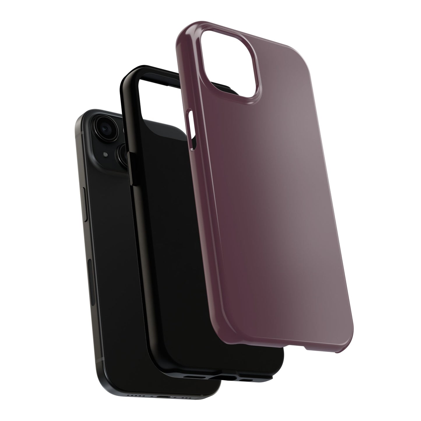 Old Mauve Solid Color Tough Phone Cases - iPhone and Samsung - Fall Color