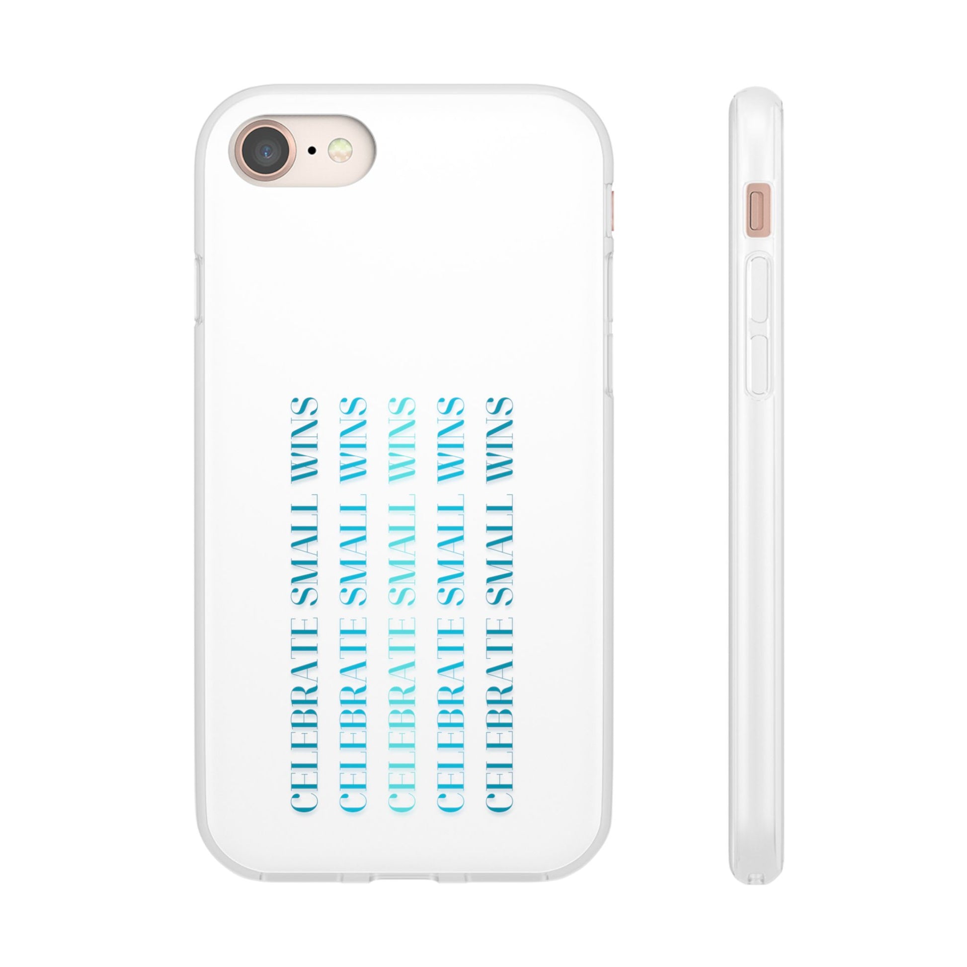 Celebrate Small Wins #22 Flexi Cases iPhone Samsung Gift Packaging - MahaCase