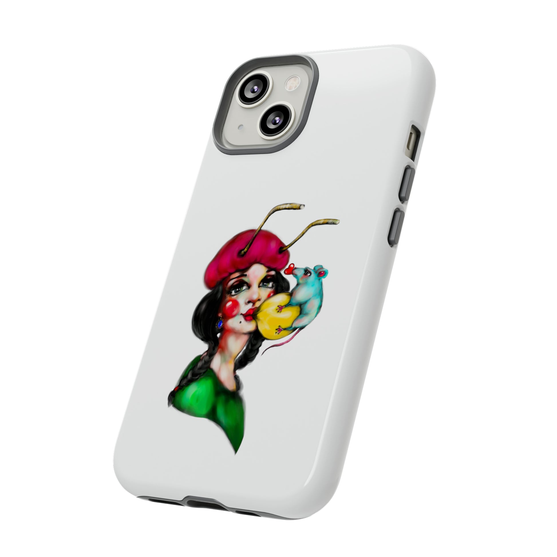Design #211 White BKG-Tough Cases - MahaCase