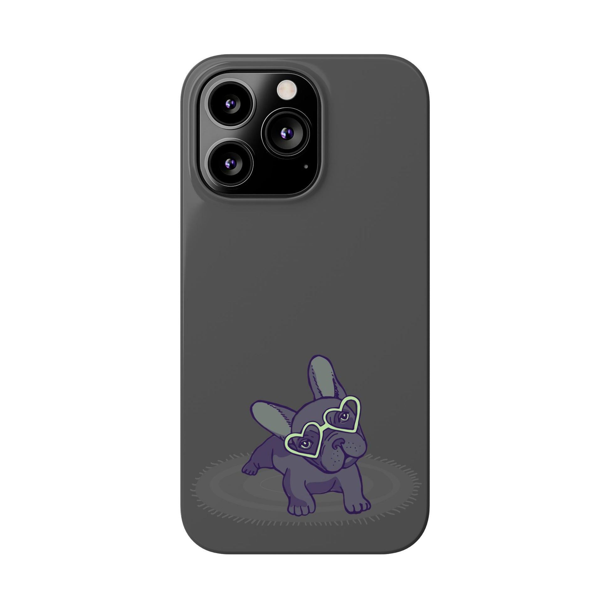 Bulldog Puppy Slim iPhone Cases - MahaCase