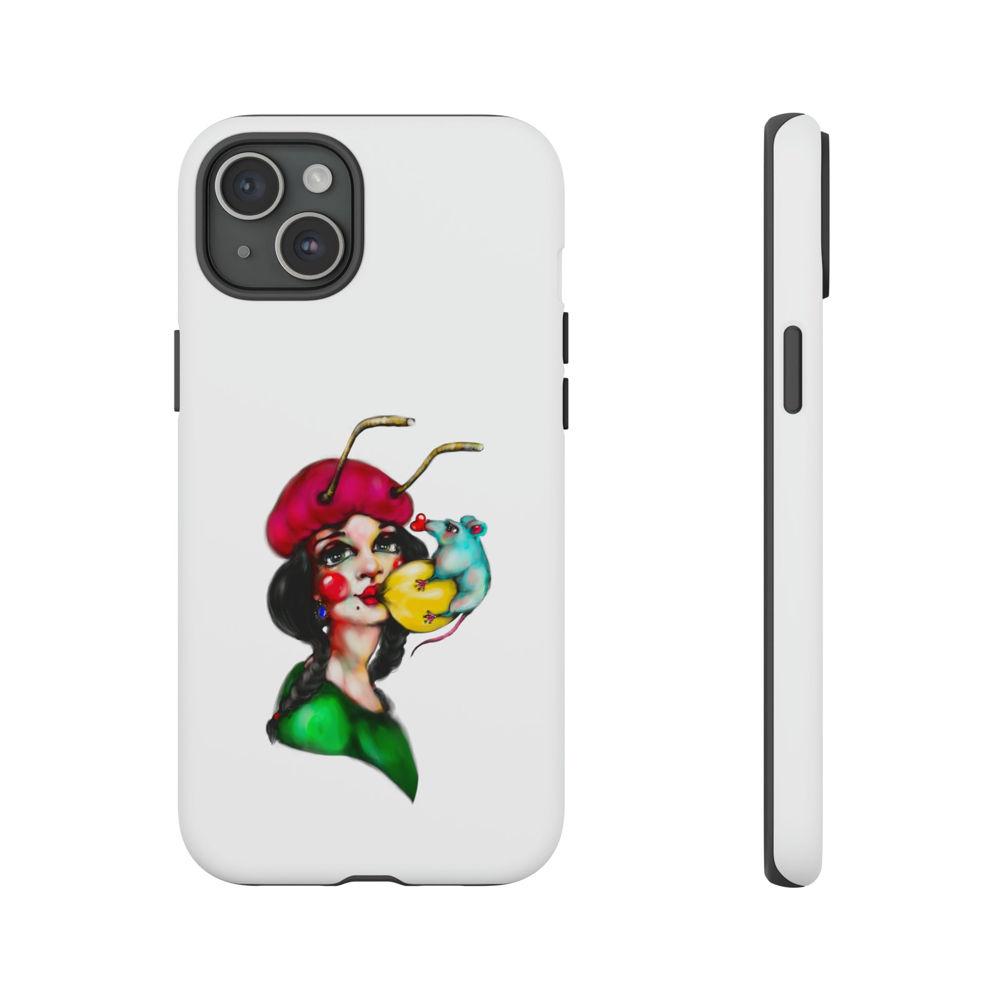 Design #211 White BKG-Tough Cases - MahaCase