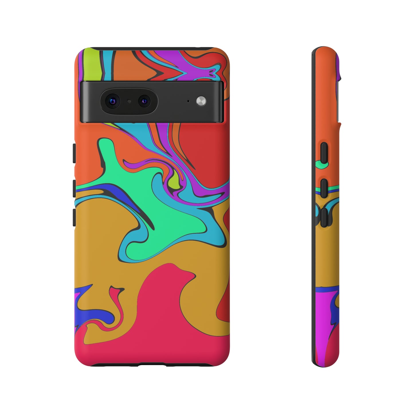Color Swirl #22-Tough Cases - MahaCase