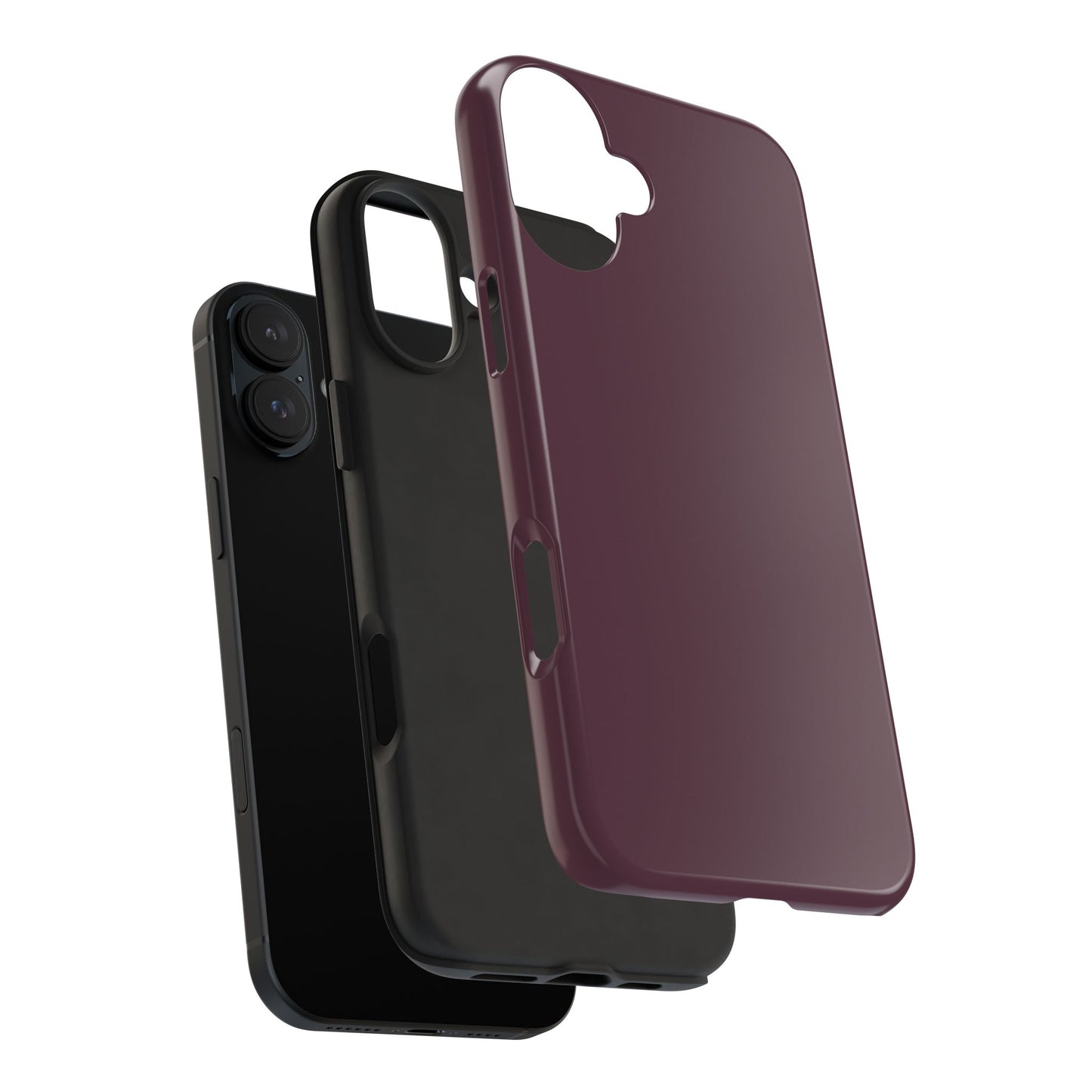 Old Mauve Solid Color Tough Phone Cases - iPhone and Samsung - Fall Color