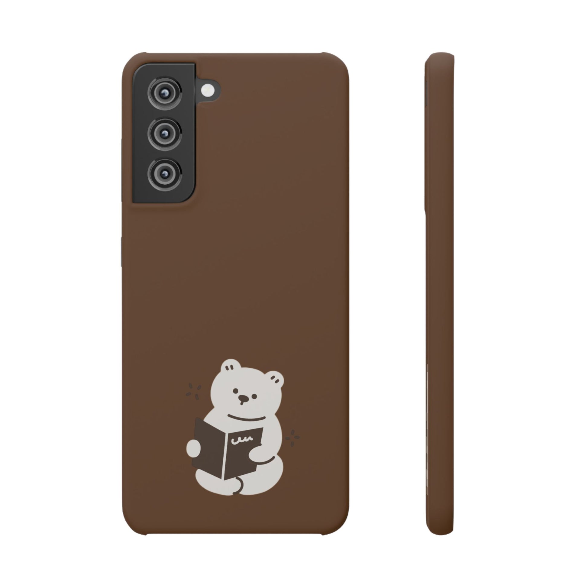 Reading Bear #02-Snap Cases - MahaCase