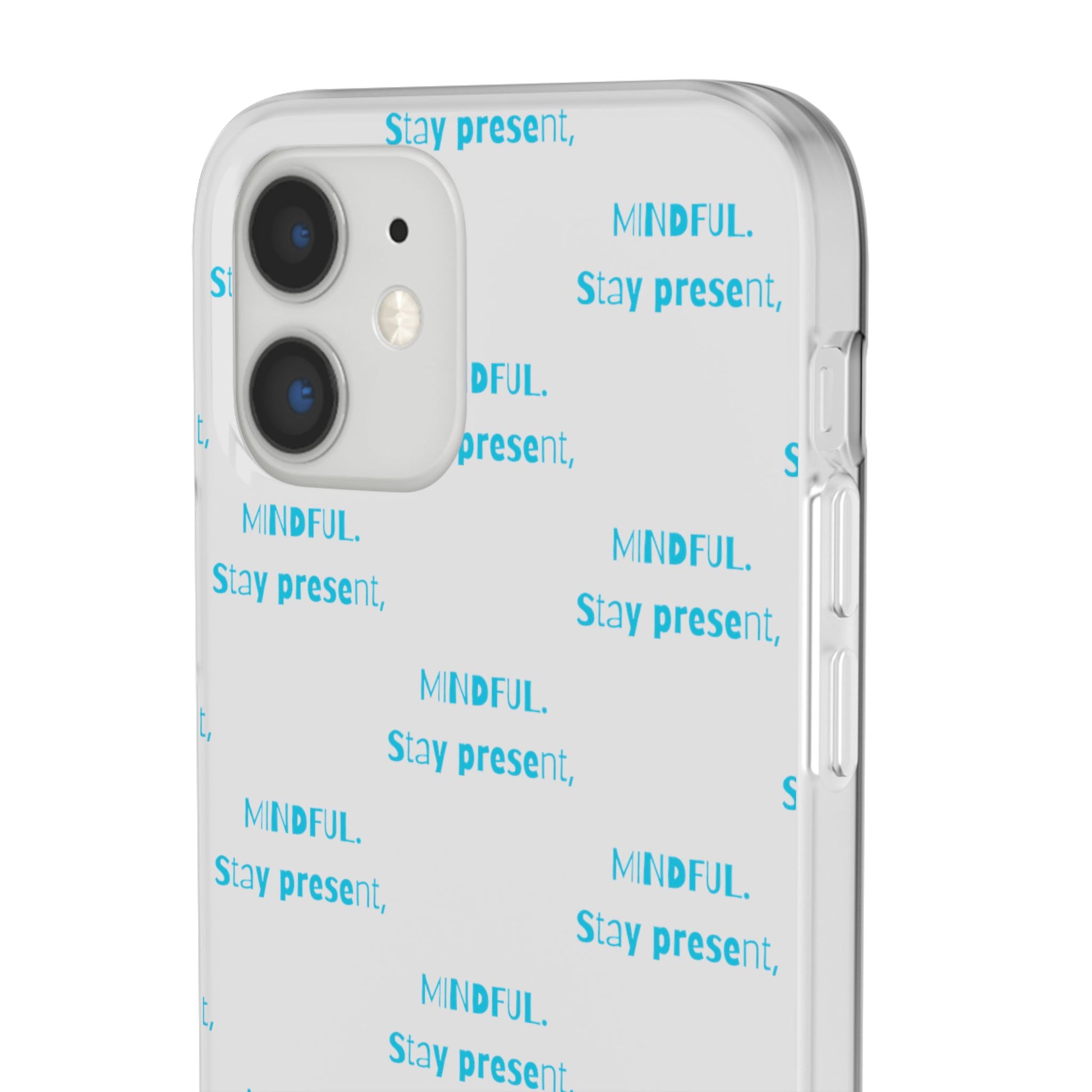 Stay Present Mindful #12 Flexi Cases iPhone Samsung Gift Packaging - MahaCase