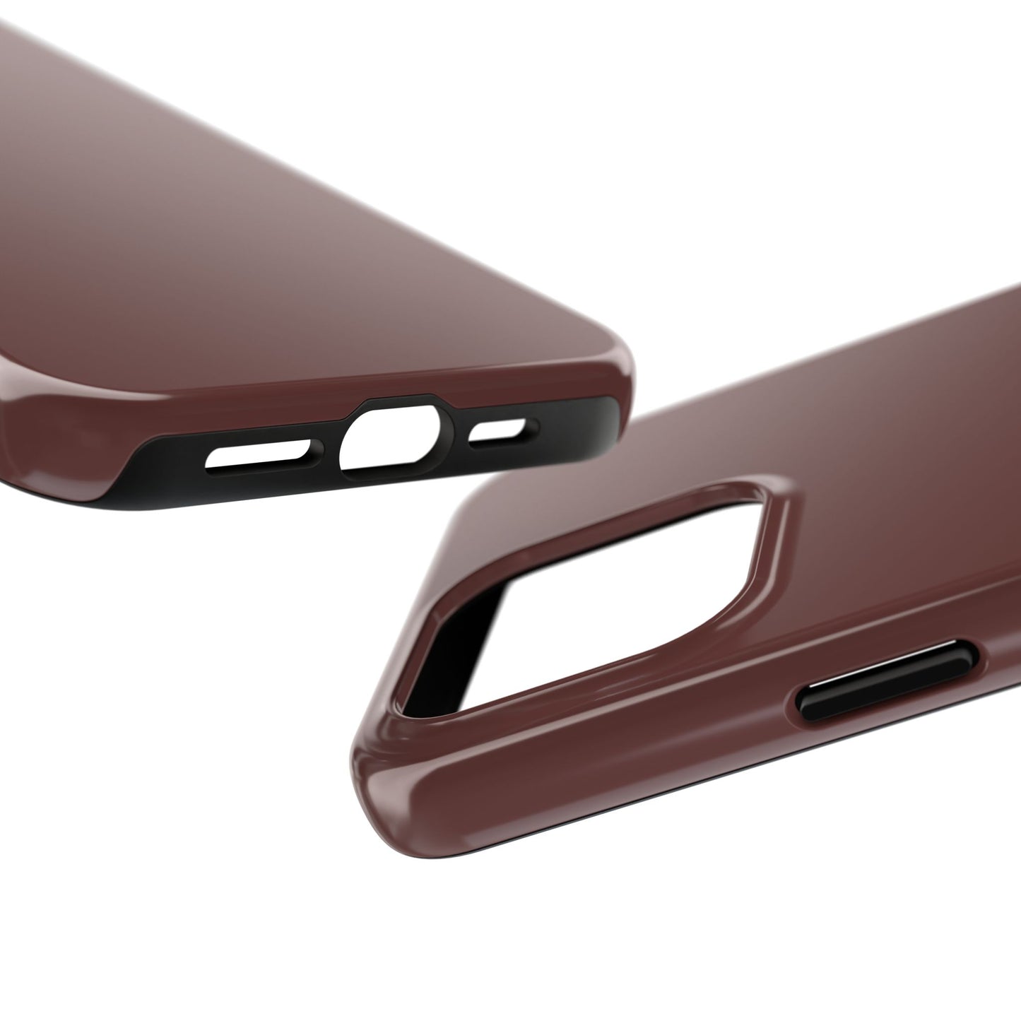 Phone Case - Garnet Color Fall 2025 Trending Color, Sturdy Phone Cases, Durable Cell Phone Covers, Trendy Gadget Protection, Unique Phone Accessories- iPhone, Samsung
