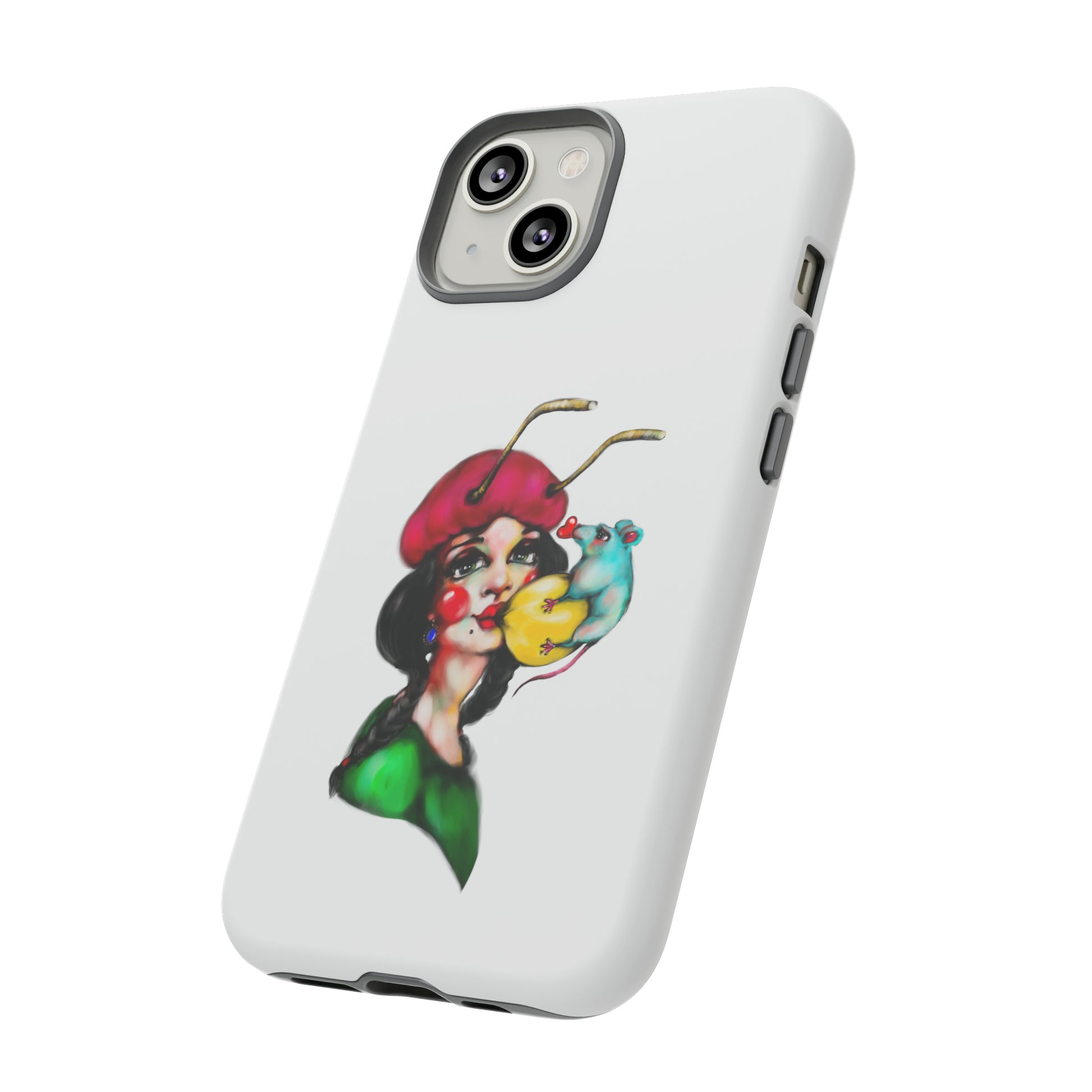 Design #211 White BKG-Tough Cases - MahaCase