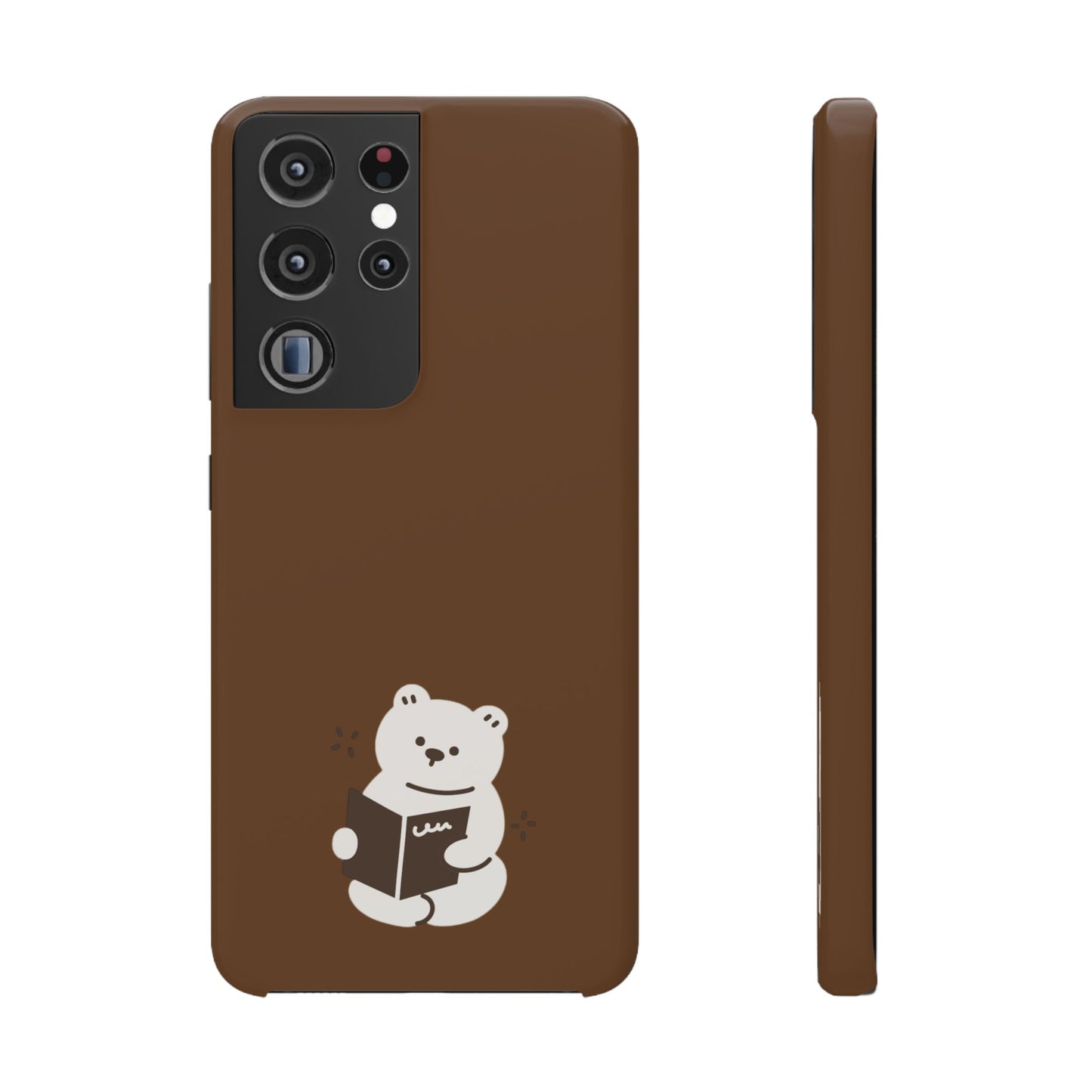 Reading Bear #02-Snap Cases - MahaCase