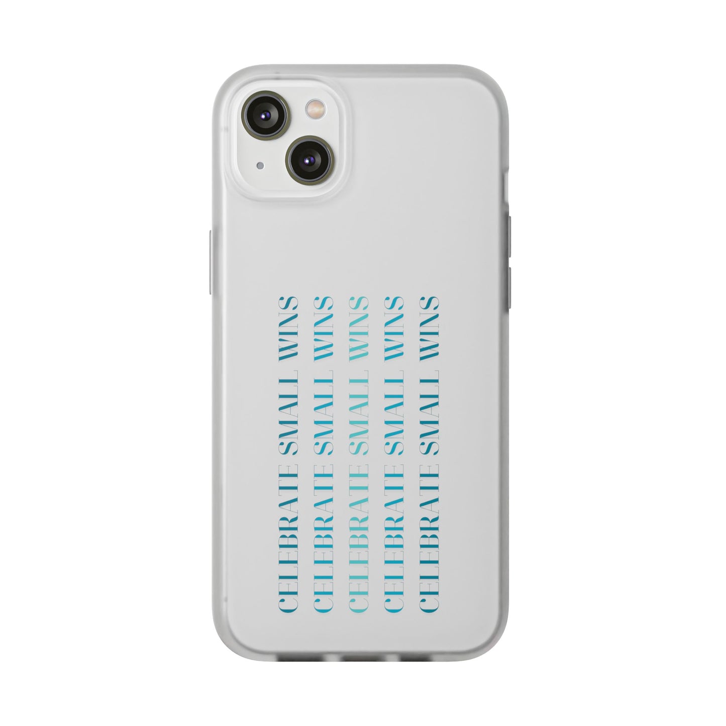 Celebrate Small Wins #22 Flexi Cases iPhone Samsung Gift Packaging - MahaCase