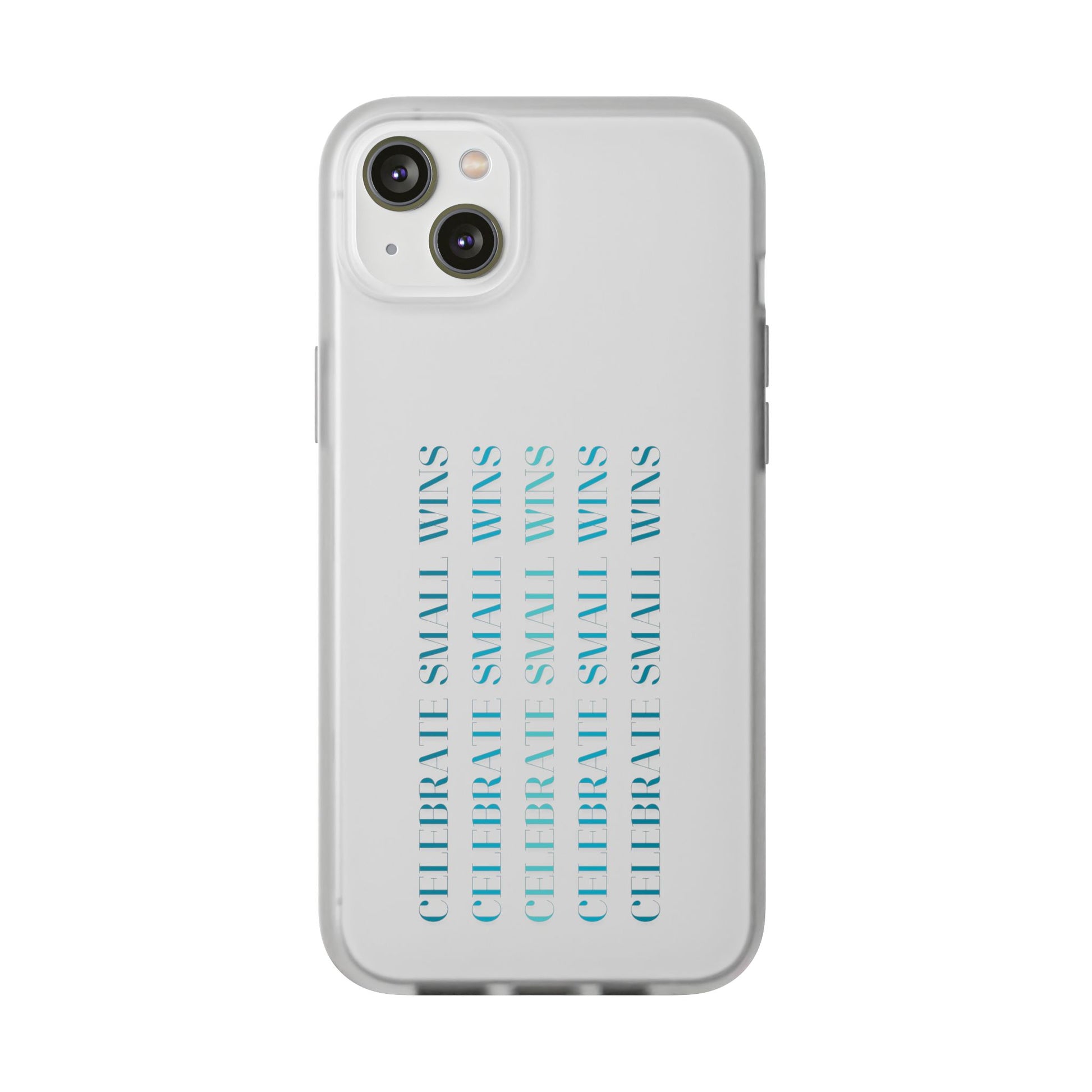 Celebrate Small Wins #22 Flexi Cases iPhone Samsung Gift Packaging - MahaCase