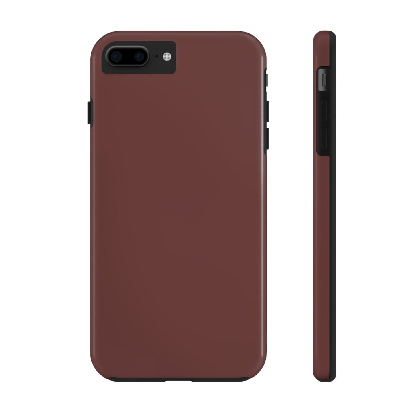 Phone Case - Garnet Color Fall 2025 Trending Color, Sturdy Phone Cases, Durable Cell Phone Covers, Trendy Gadget Protection, Unique Phone Accessories- iPhone, Samsung