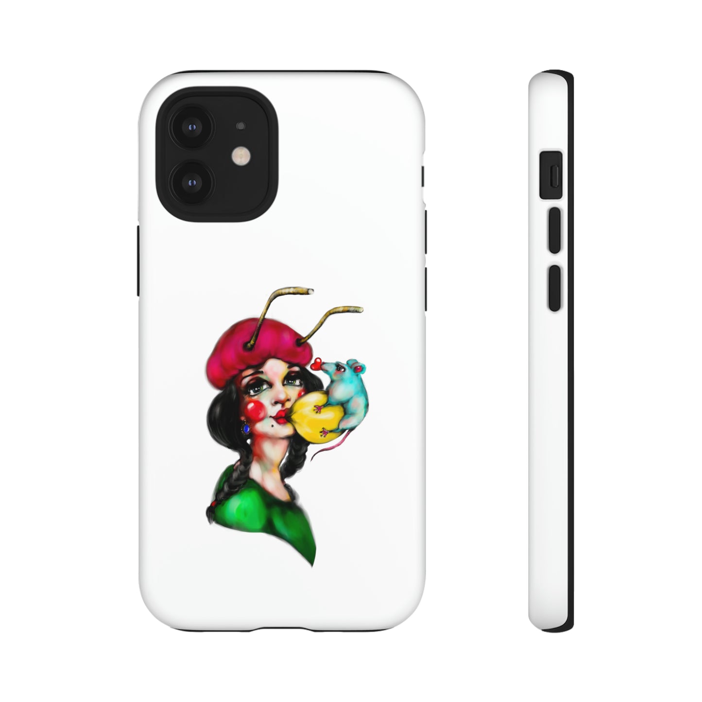 Design #211 White BKG-Tough Cases - MahaCase
