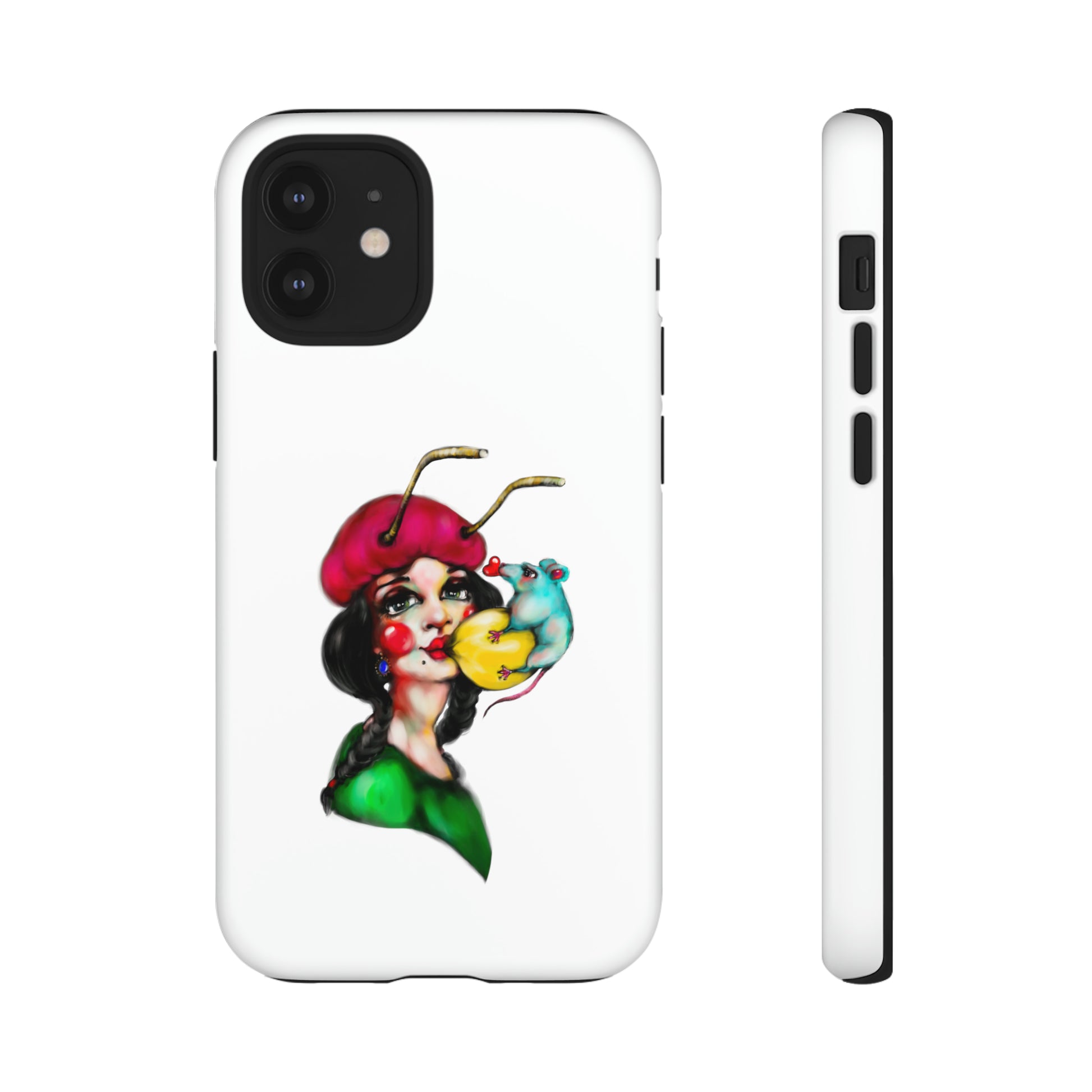 Design #211 White BKG-Tough Cases - MahaCase