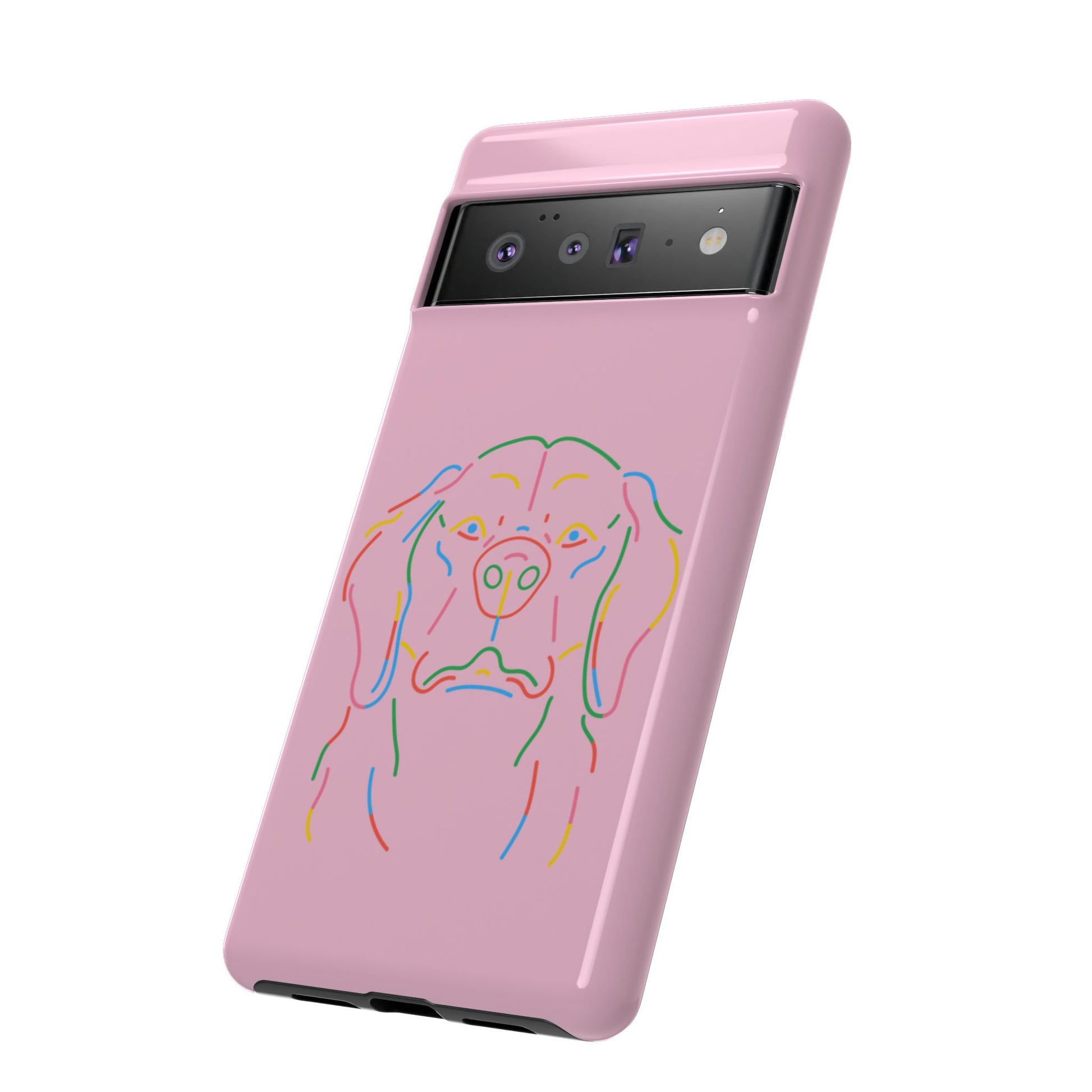 Pop Art Pup #24-Tough Cases iPhone Samsung Google Pixel - MahaCase