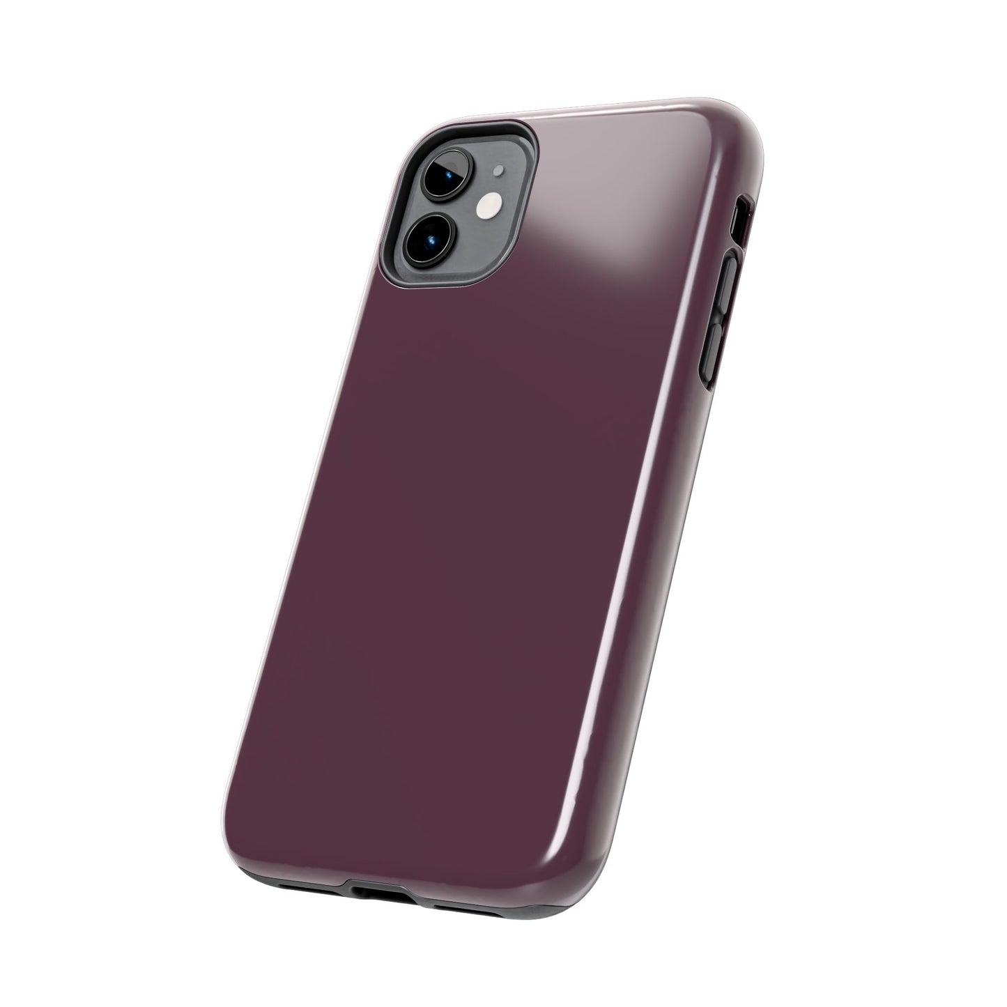 Old Mauve Solid Color Tough Phone Cases - iPhone and Samsung - Fall Color