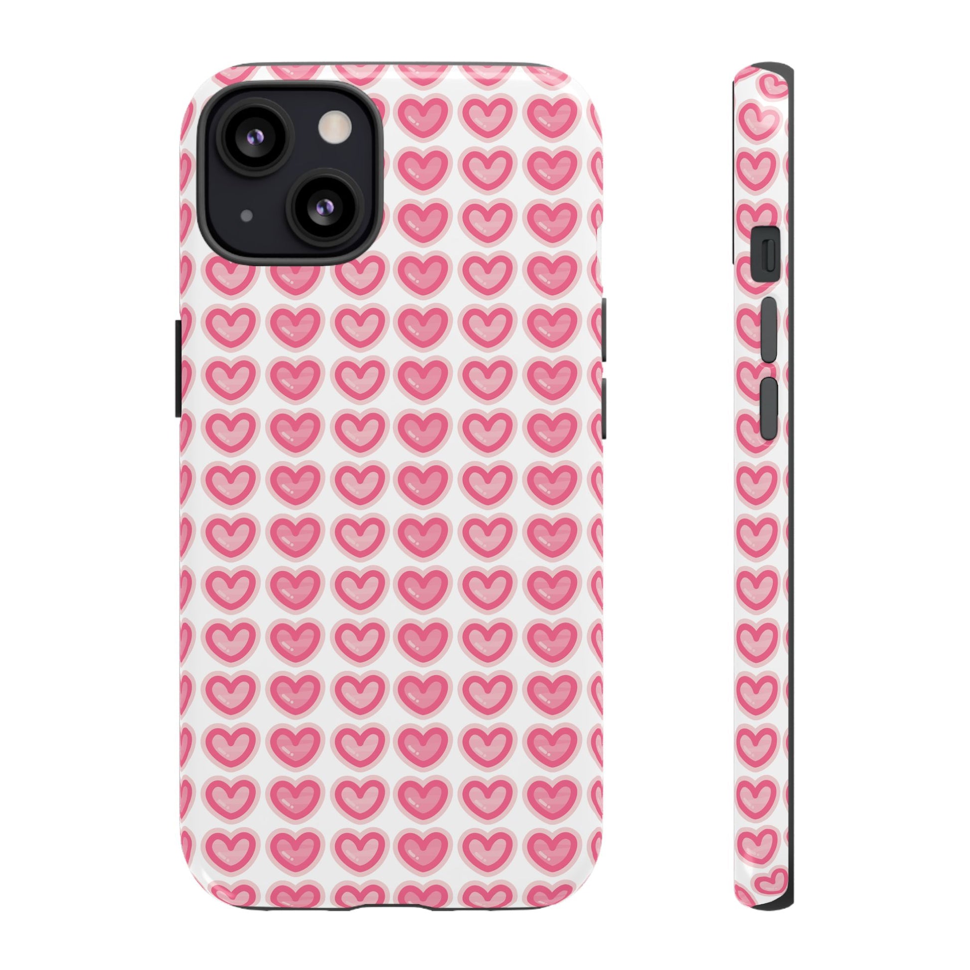 Hearts Pattern - Tough Cases iPhone Samsung Google Pixel - MahaCase