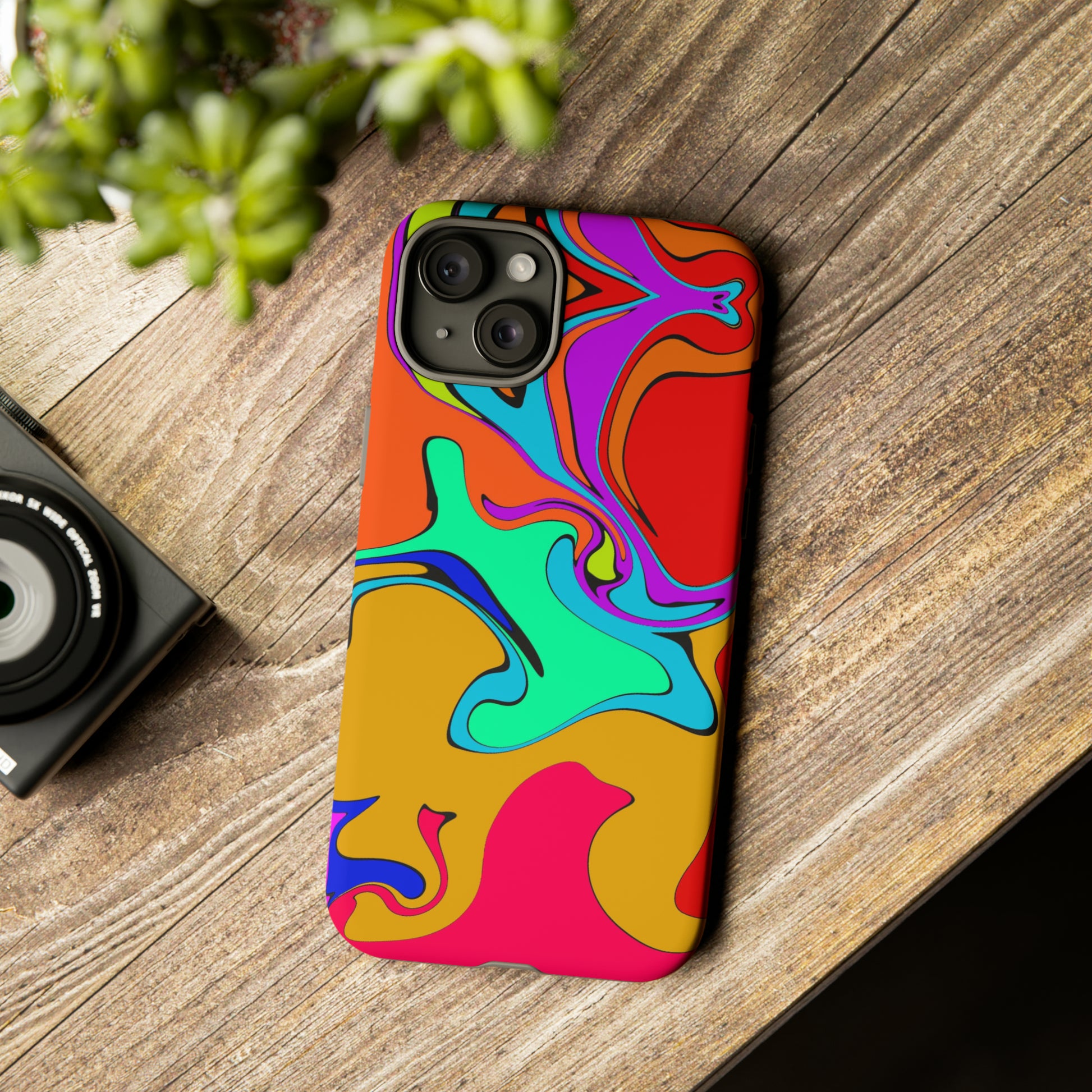 Color Swirl #22-Tough Cases - MahaCase