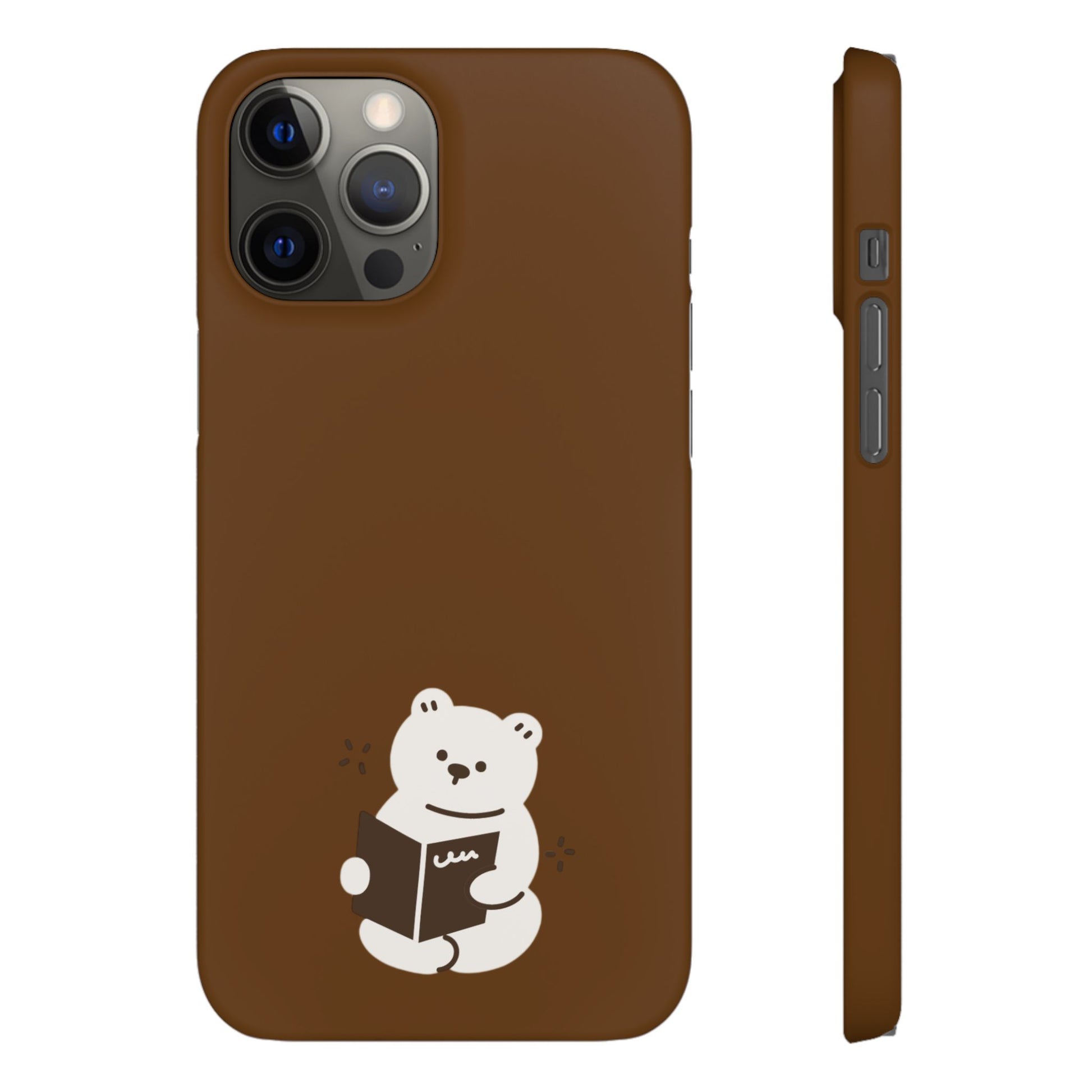Reading Bear #02-Snap Cases - MahaCase