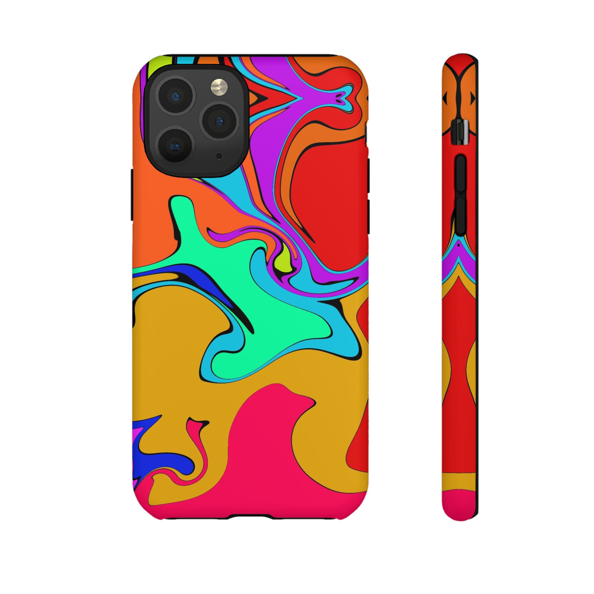 Color Swirl #22-Tough Cases - MahaCase