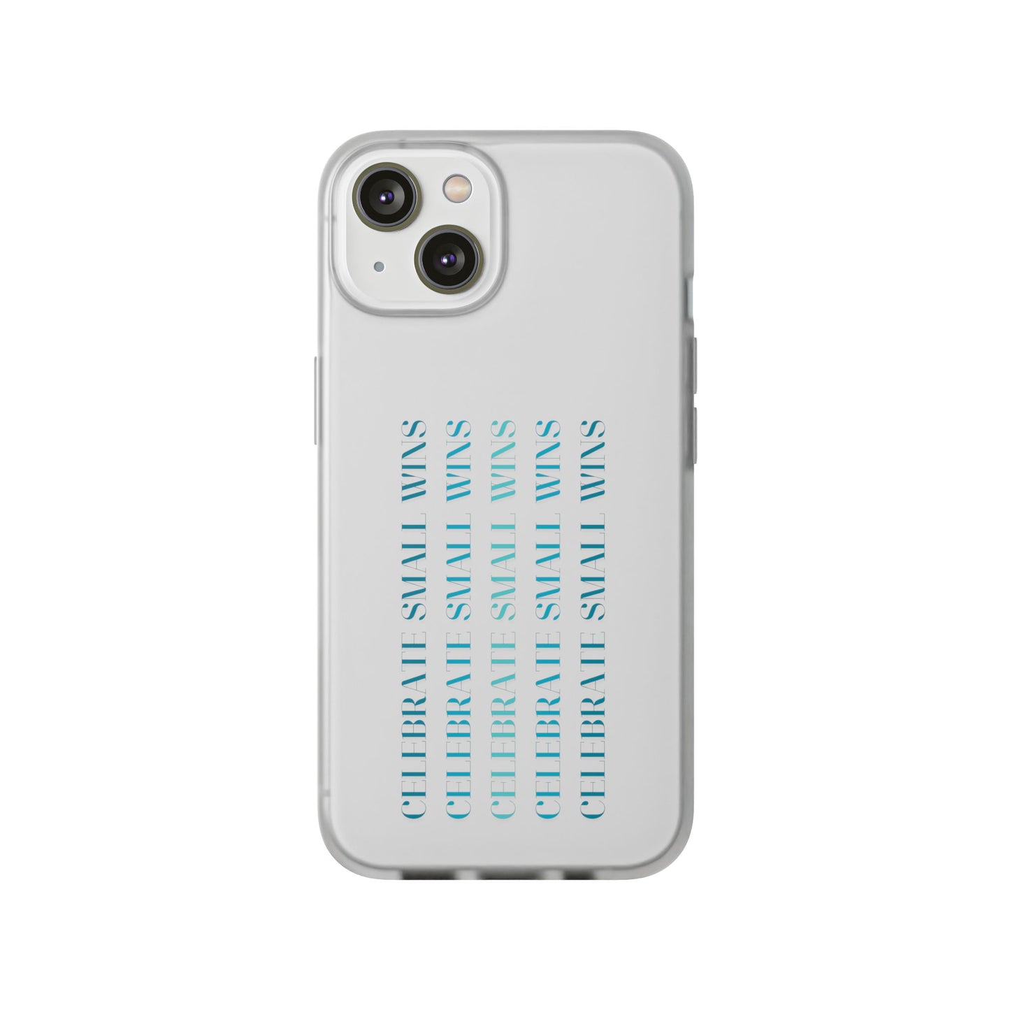 Celebrate Small Wins #22 Flexi Cases iPhone Samsung Gift Packaging - MahaCase