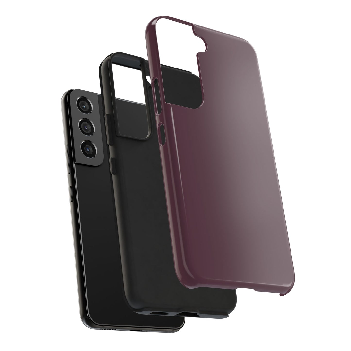 Old Mauve Solid Color Tough Phone Cases - iPhone and Samsung - Fall Color