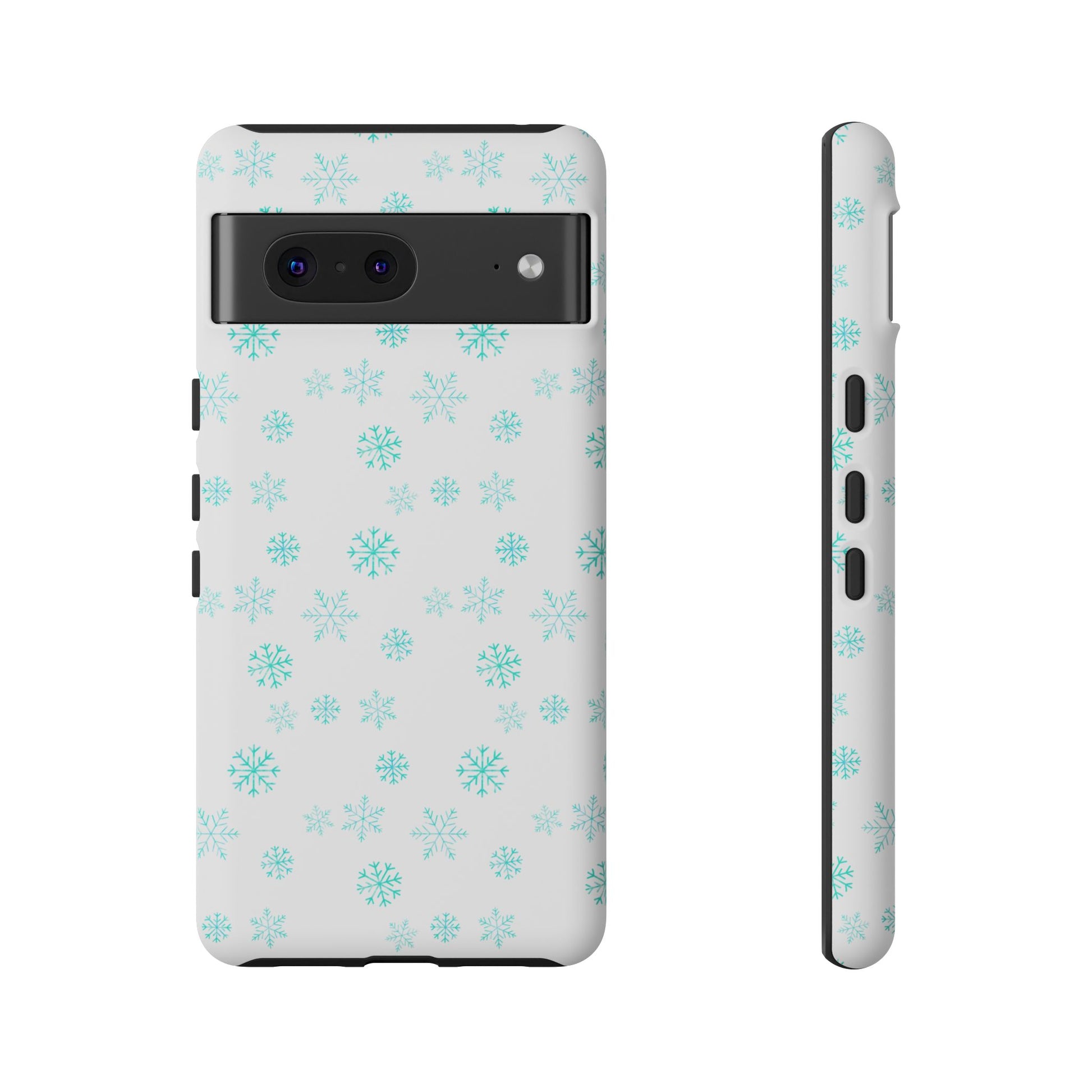 Snowy Blue #12 - Tough Cases iPhone Samsung Google Pixel - MahaCase