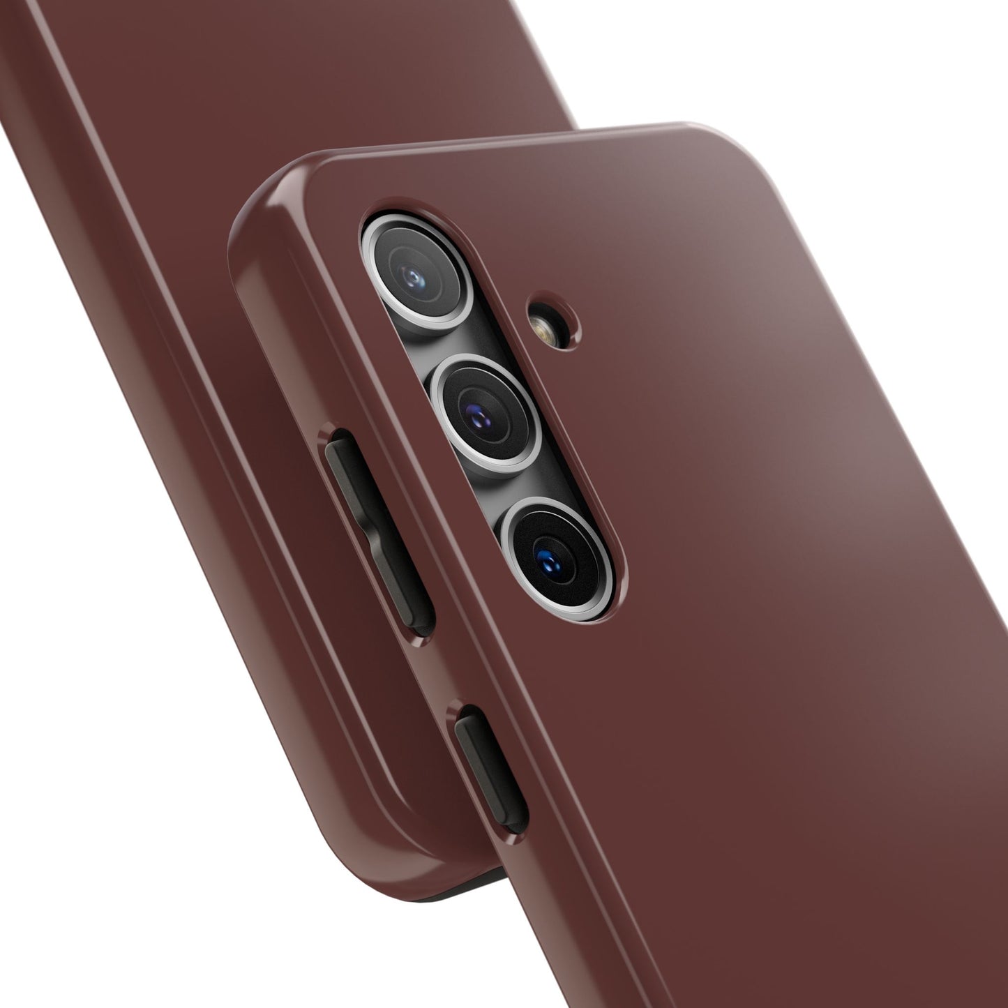 Phone Case - Garnet Color Fall 2025 Trending Color, Sturdy Phone Cases, Durable Cell Phone Covers, Trendy Gadget Protection, Unique Phone Accessories- iPhone, Samsung