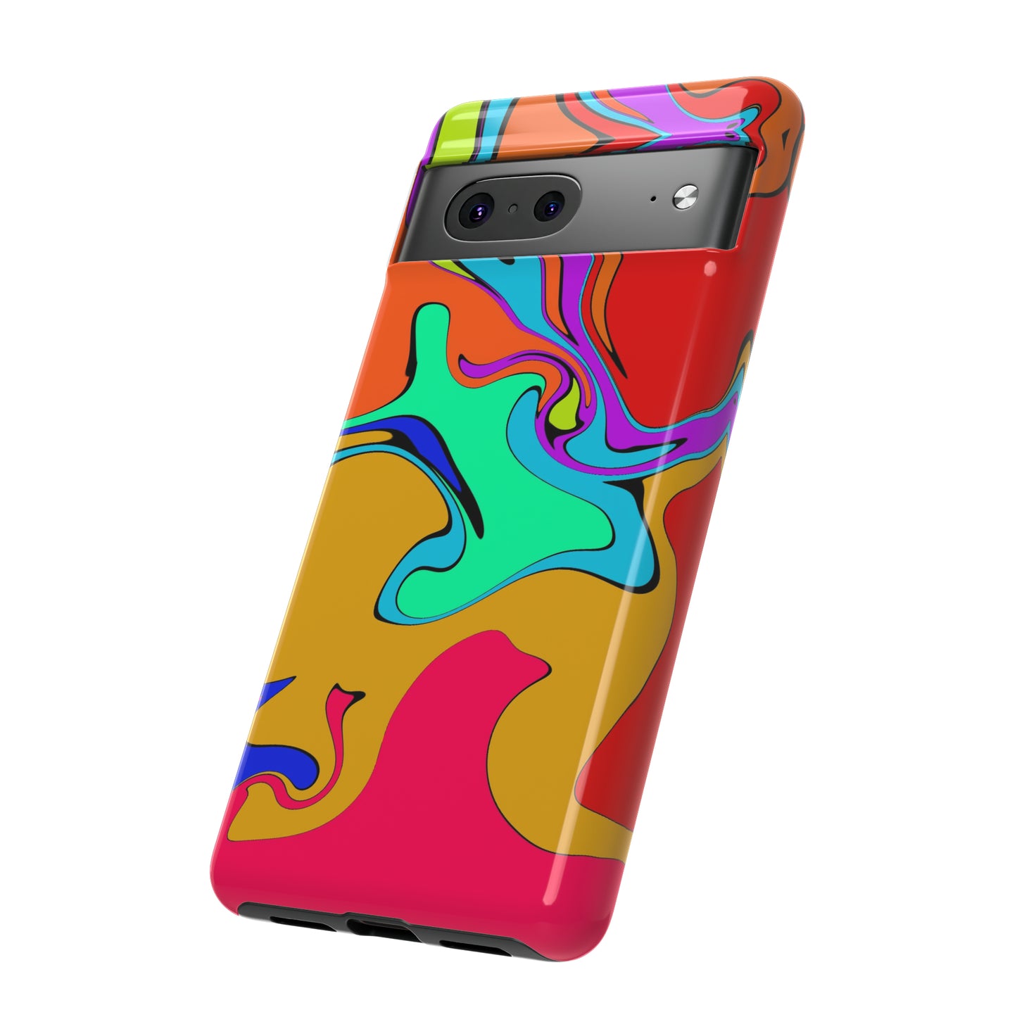 Color Swirl #22-Tough Cases - MahaCase