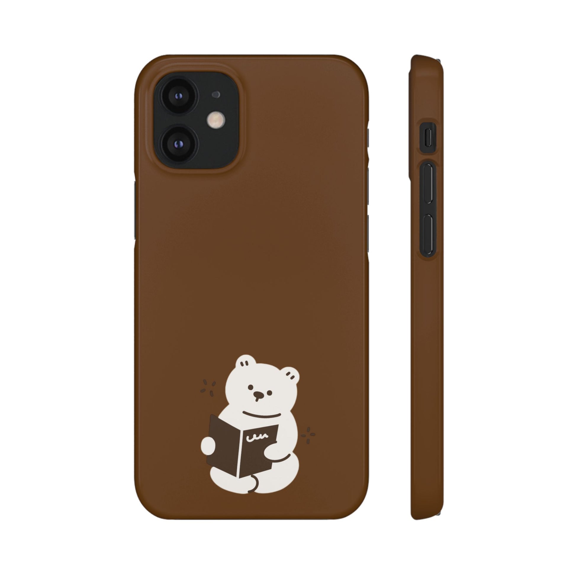Reading Bear #02-Snap Cases - MahaCase