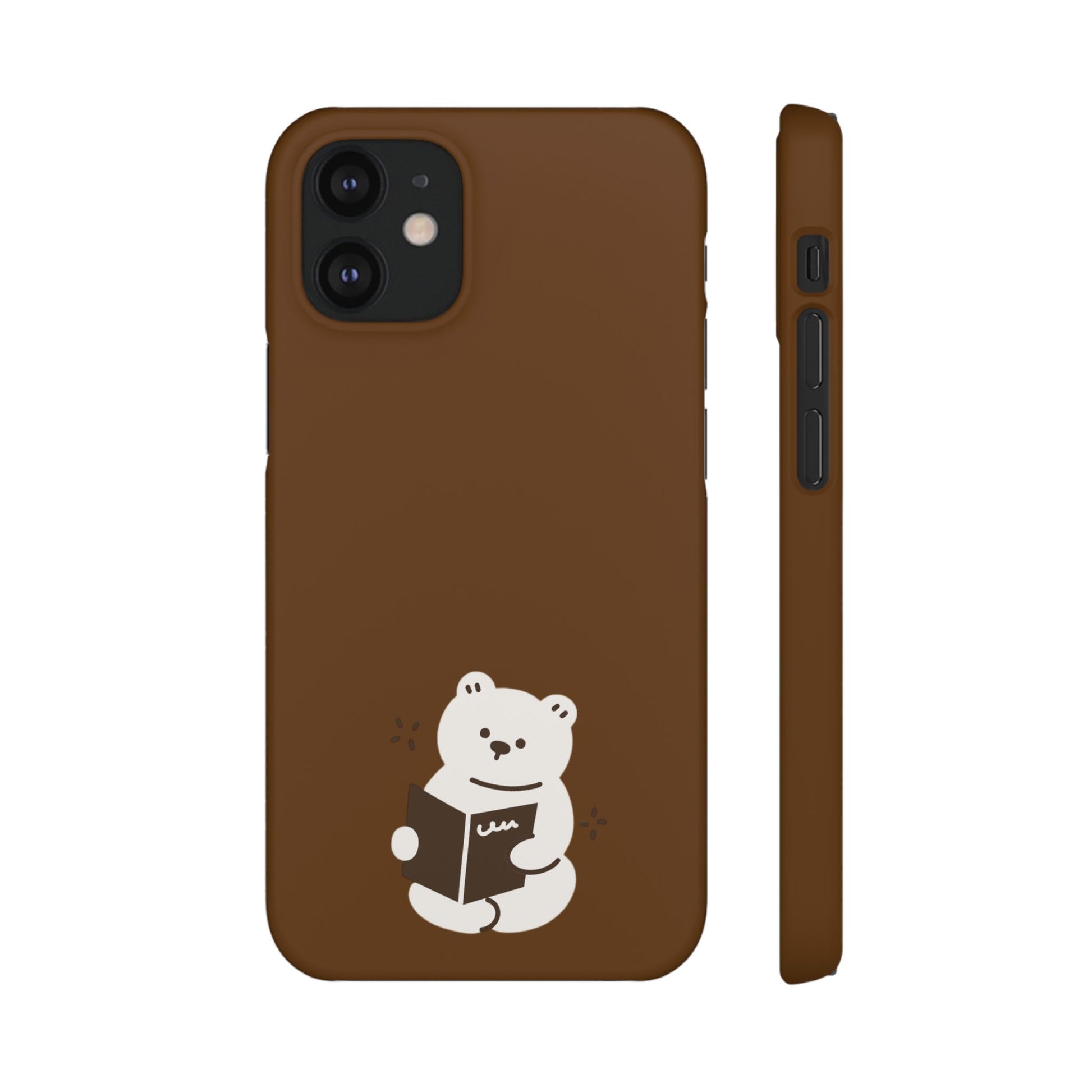 Reading Bear #02-Snap Cases - MahaCase