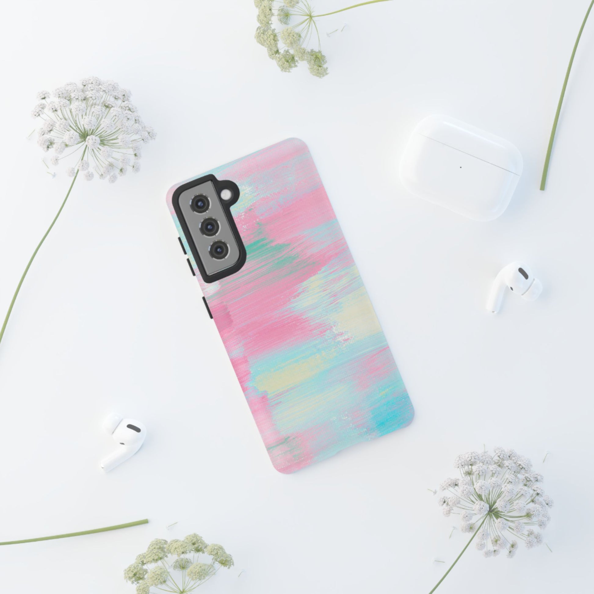 Colorful Phone Case, Chic Phone Cover, Trendy Tech Accessory, Unique Gift for Her, Stylish Phone Protection, iPhone, Google Pixel, Samsung - MahaCase