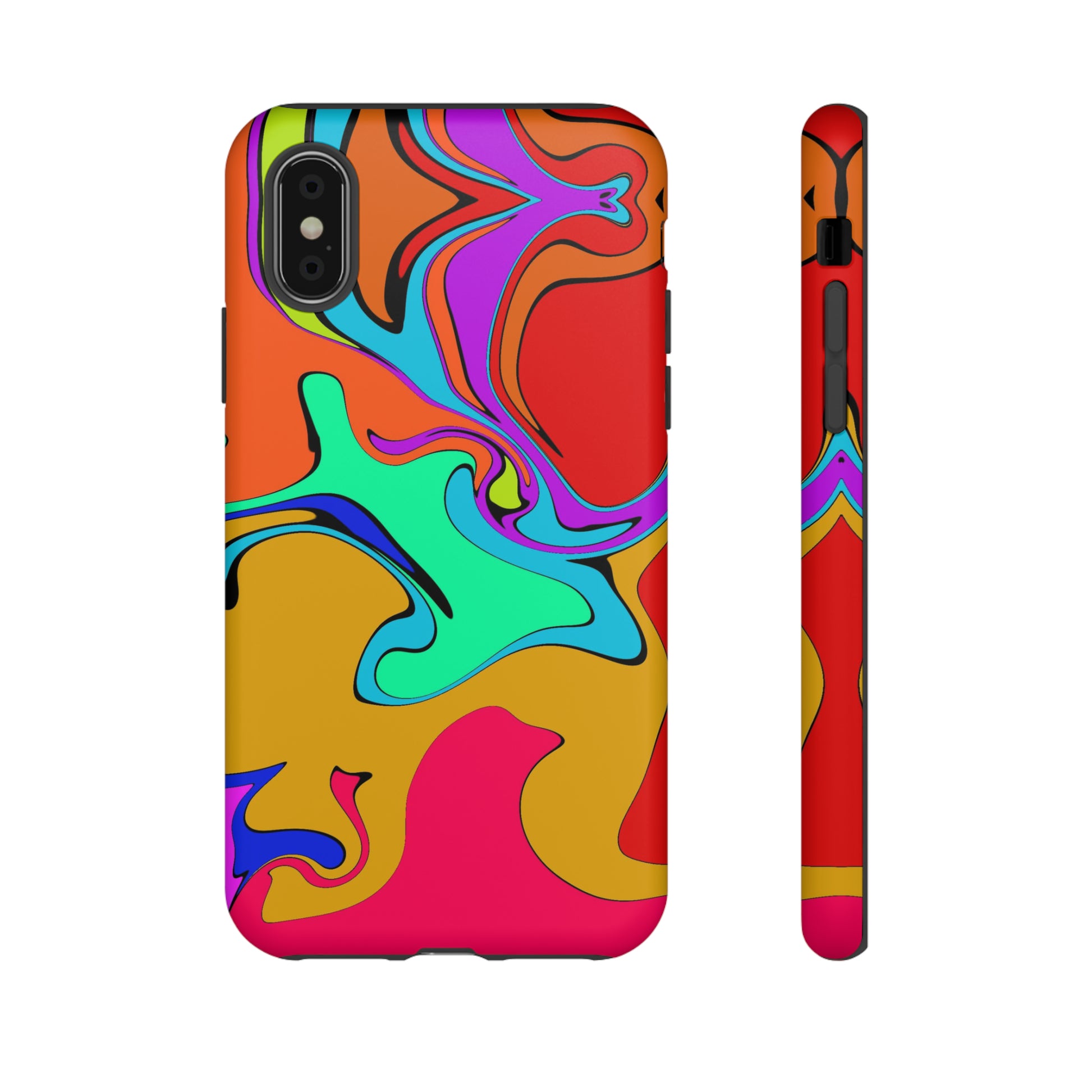 Color Swirl #22-Tough Cases - MahaCase
