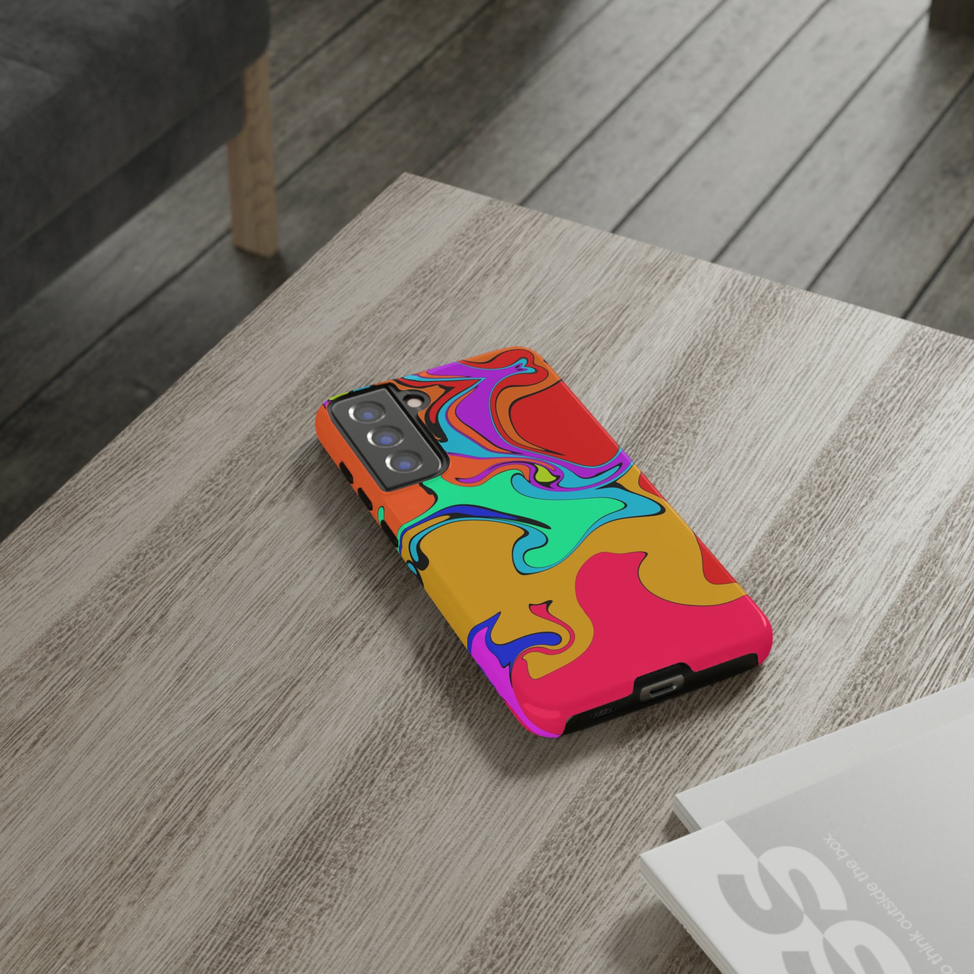 Color Swirl #22-Tough Cases - MahaCase