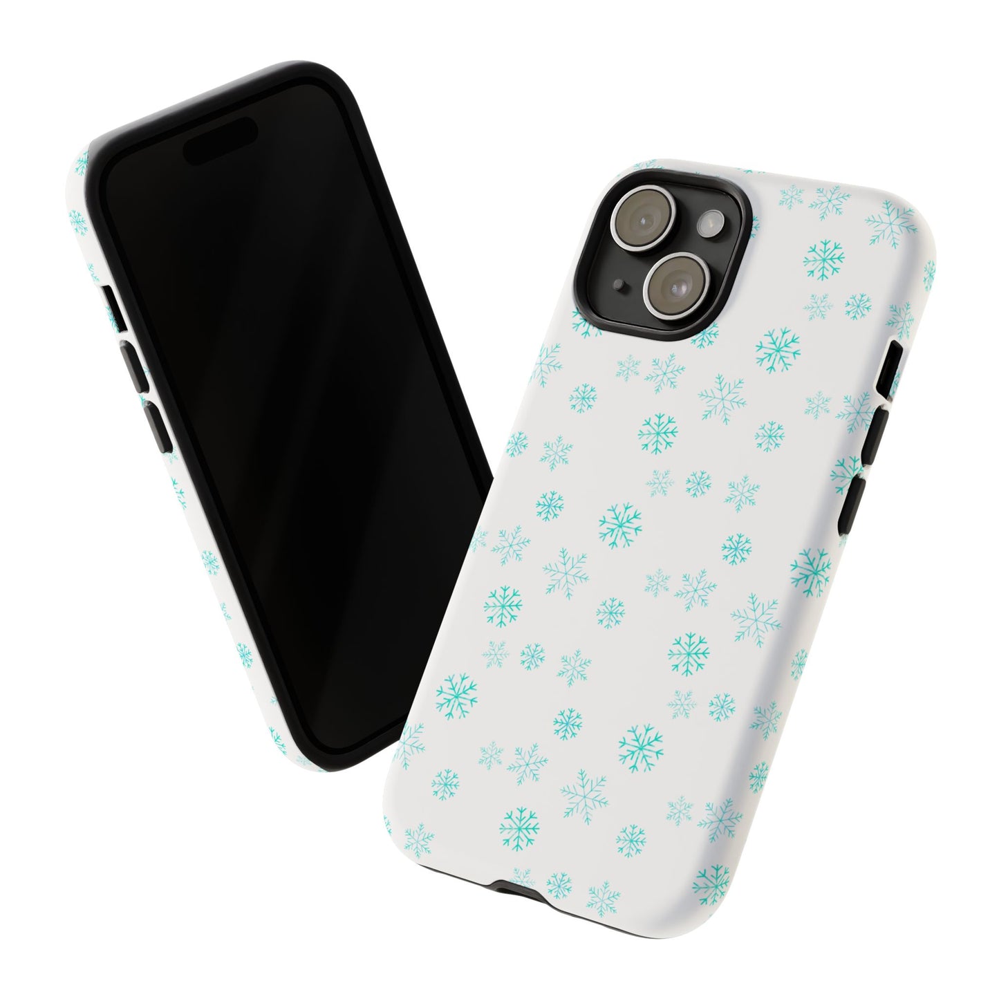 Snowy Blue #12 - Tough Cases iPhone Samsung Google Pixel - MahaCase