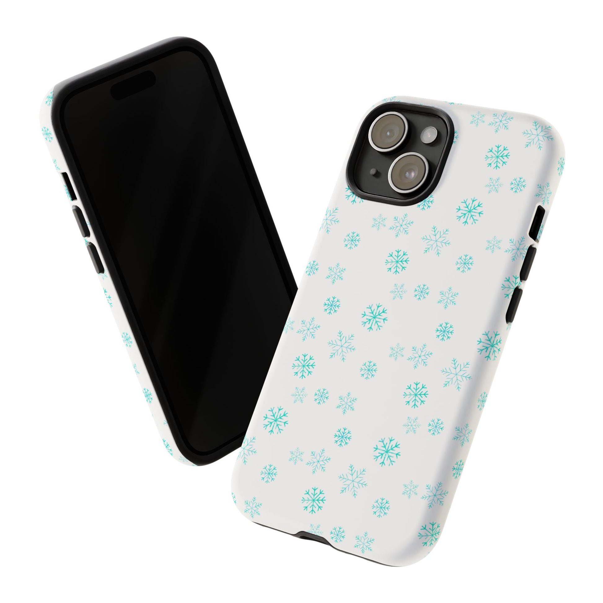 Snowy Blue #12 - Tough Cases iPhone Samsung Google Pixel - MahaCase