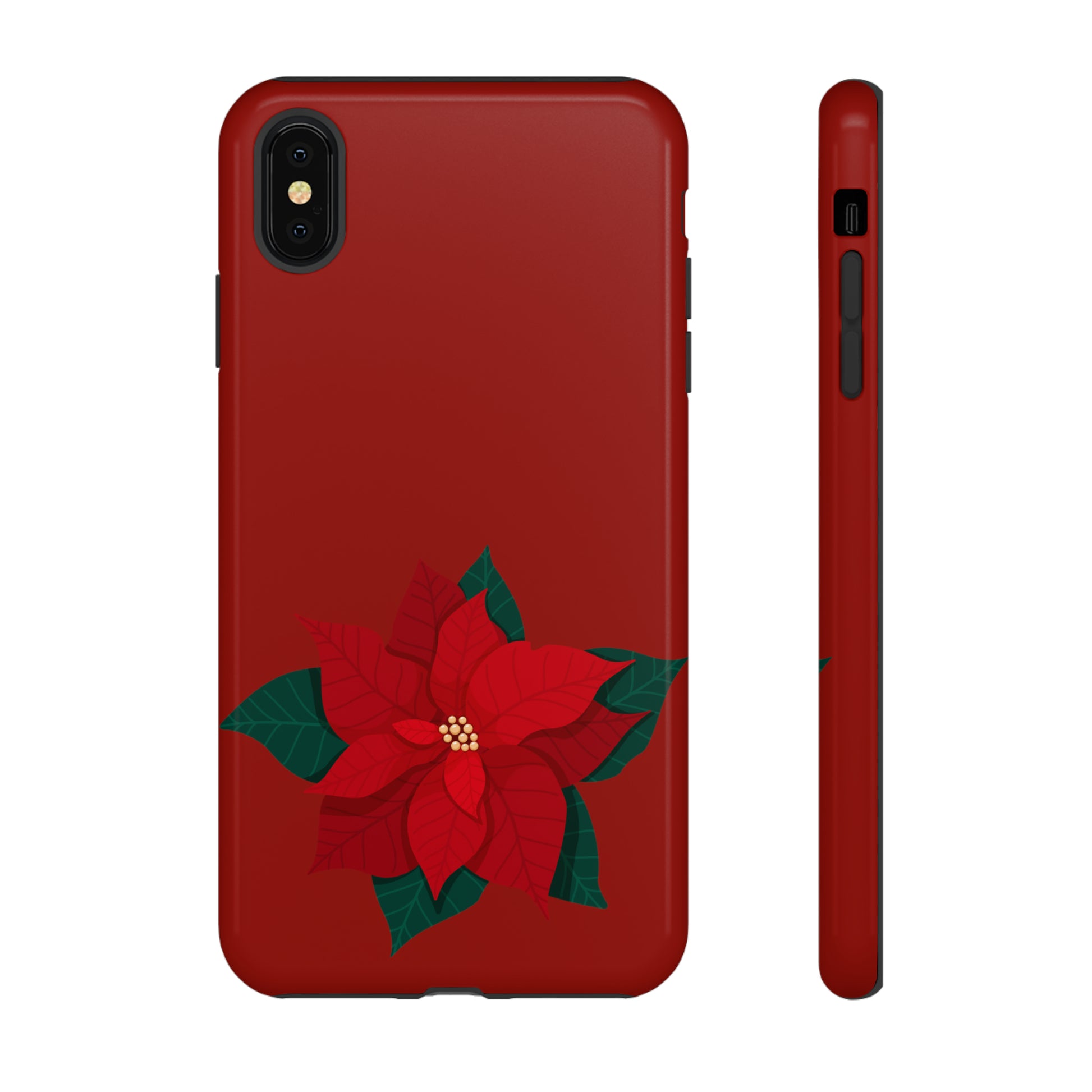 Poinsettia Charm #12-Tough Cases - MahaCase