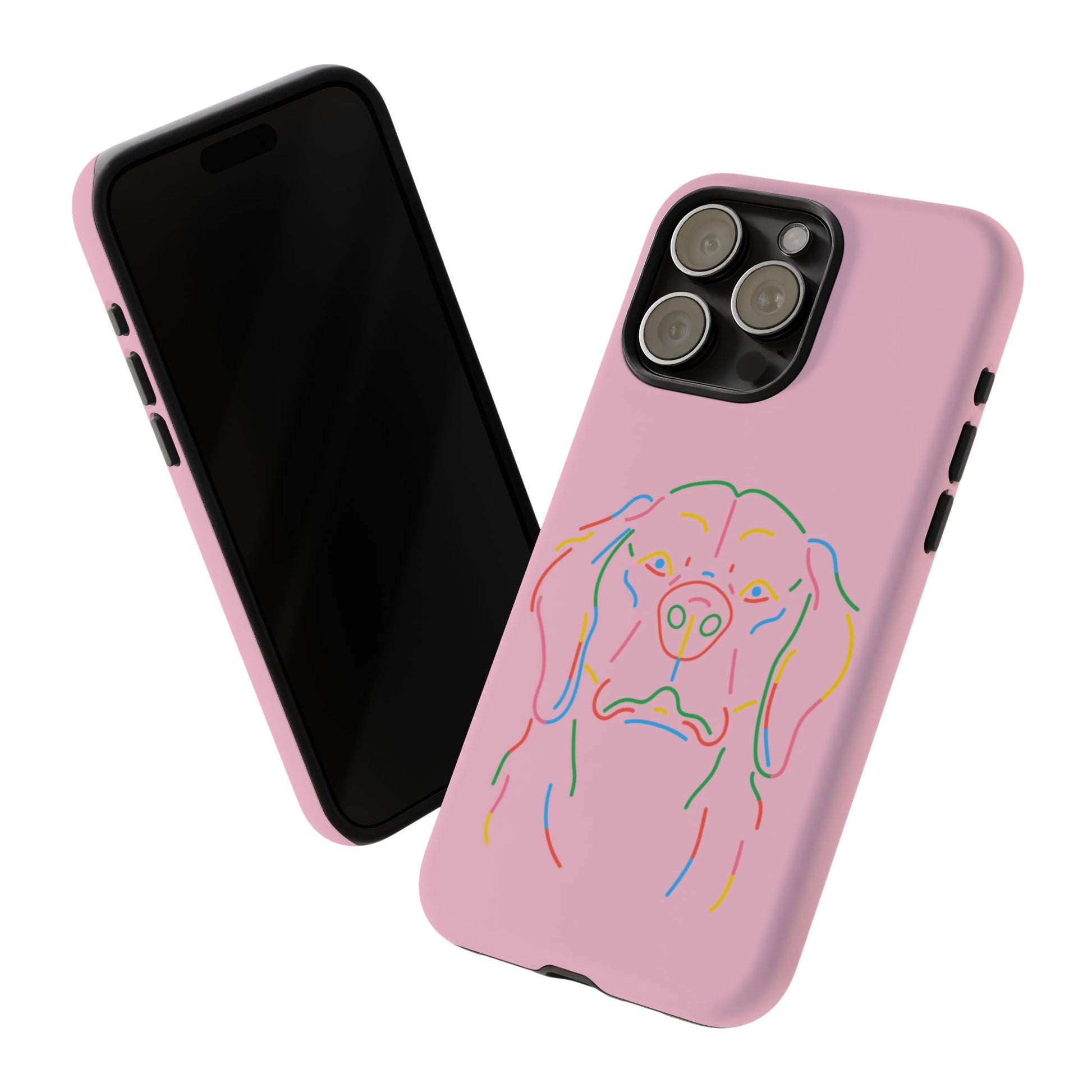 Pop Art Pup #24-Tough Cases iPhone Samsung Google Pixel - MahaCase