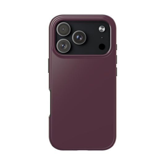 Old Mauve Solid Color Tough Phone Cases - iPhone and Samsung - Fall Color