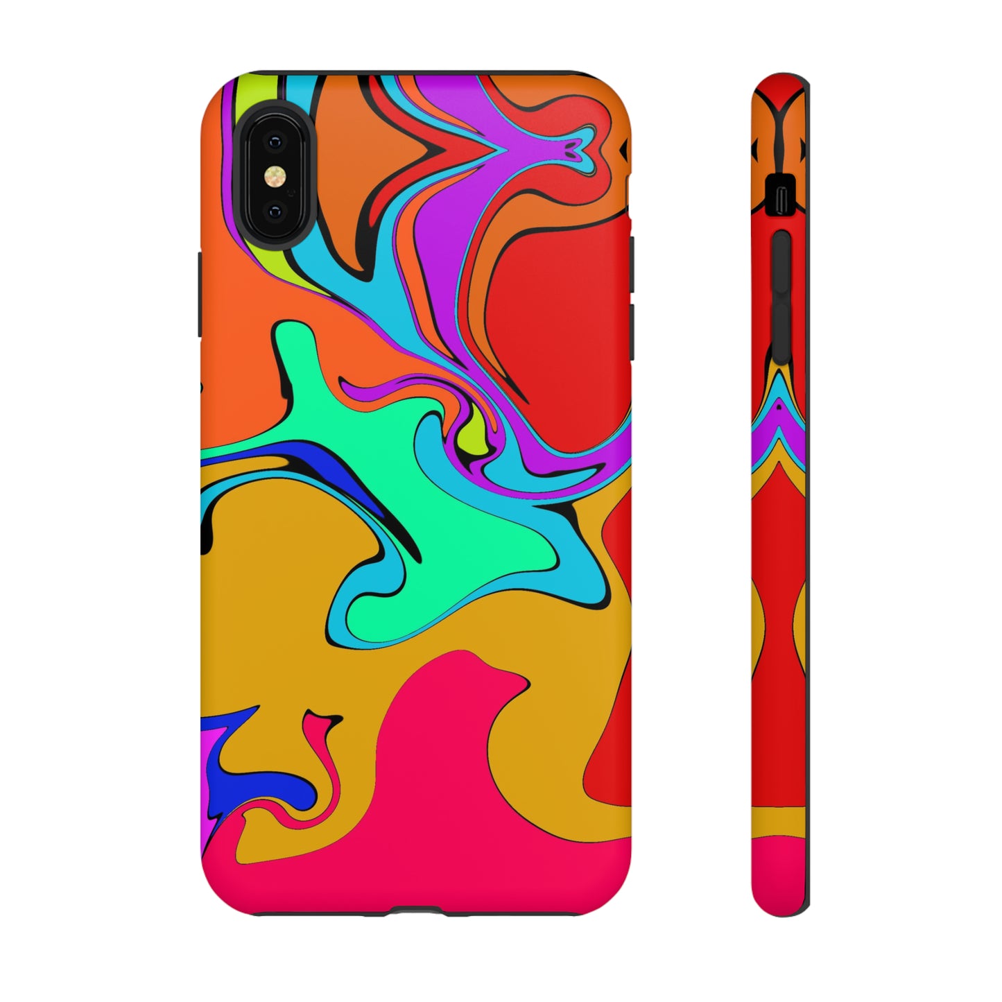 Color Swirl #22-Tough Cases - MahaCase