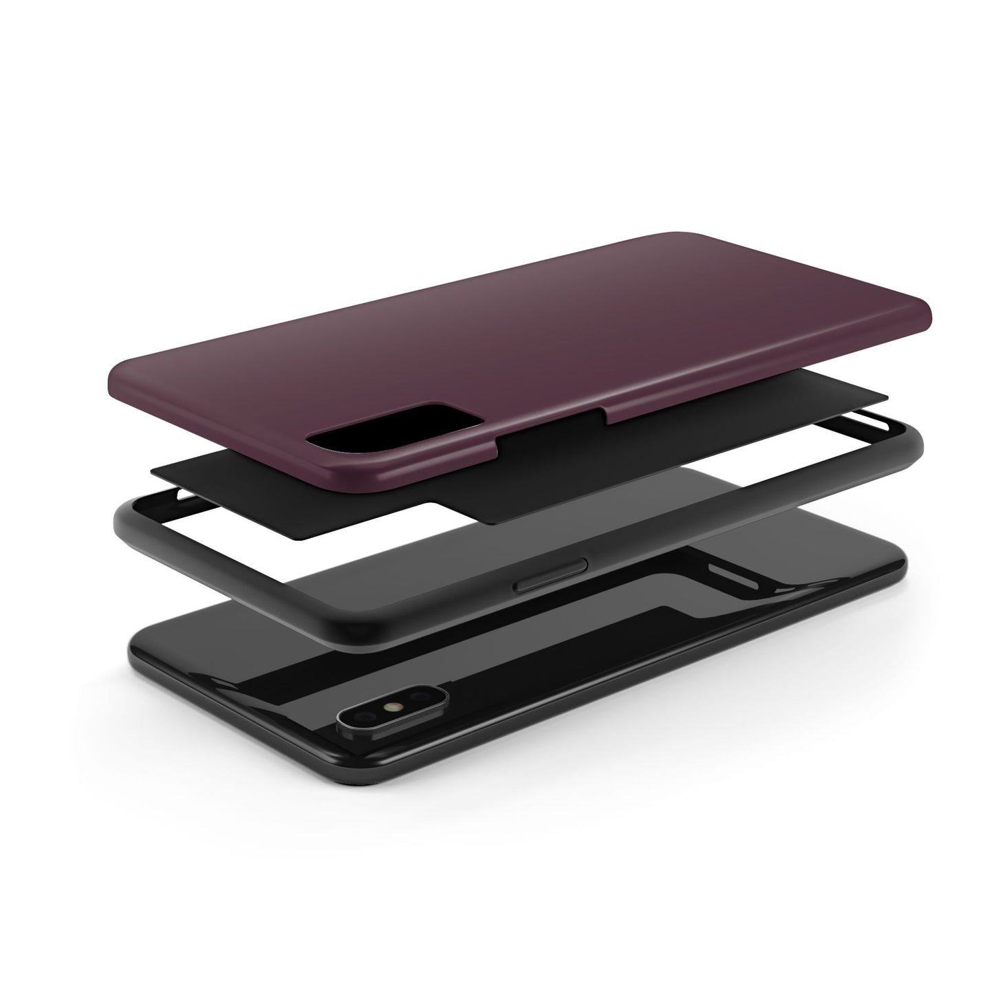 Old Mauve Solid Color Tough Phone Cases - iPhone and Samsung - Fall Color