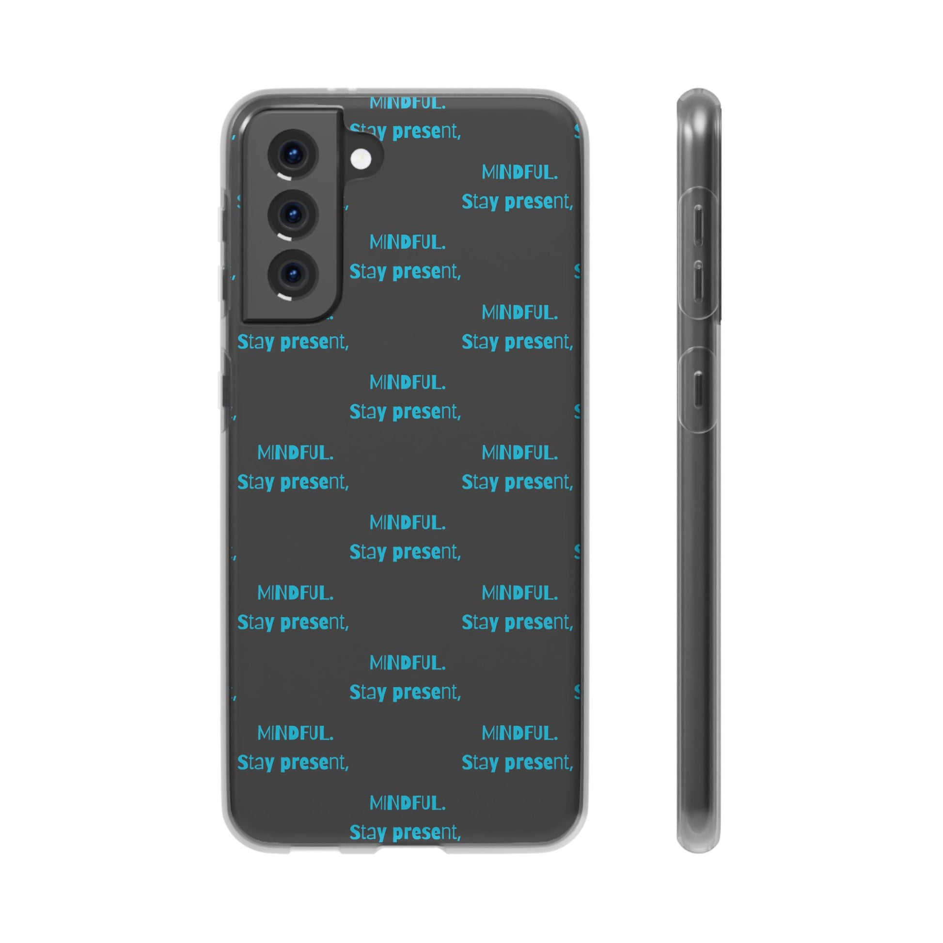 Stay Present Mindful #12 Flexi Cases iPhone Samsung Gift Packaging - MahaCase