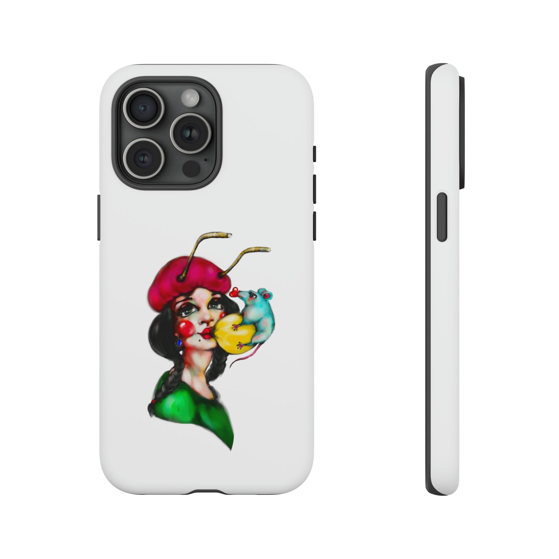Design #211 White BKG-Tough Cases - MahaCase