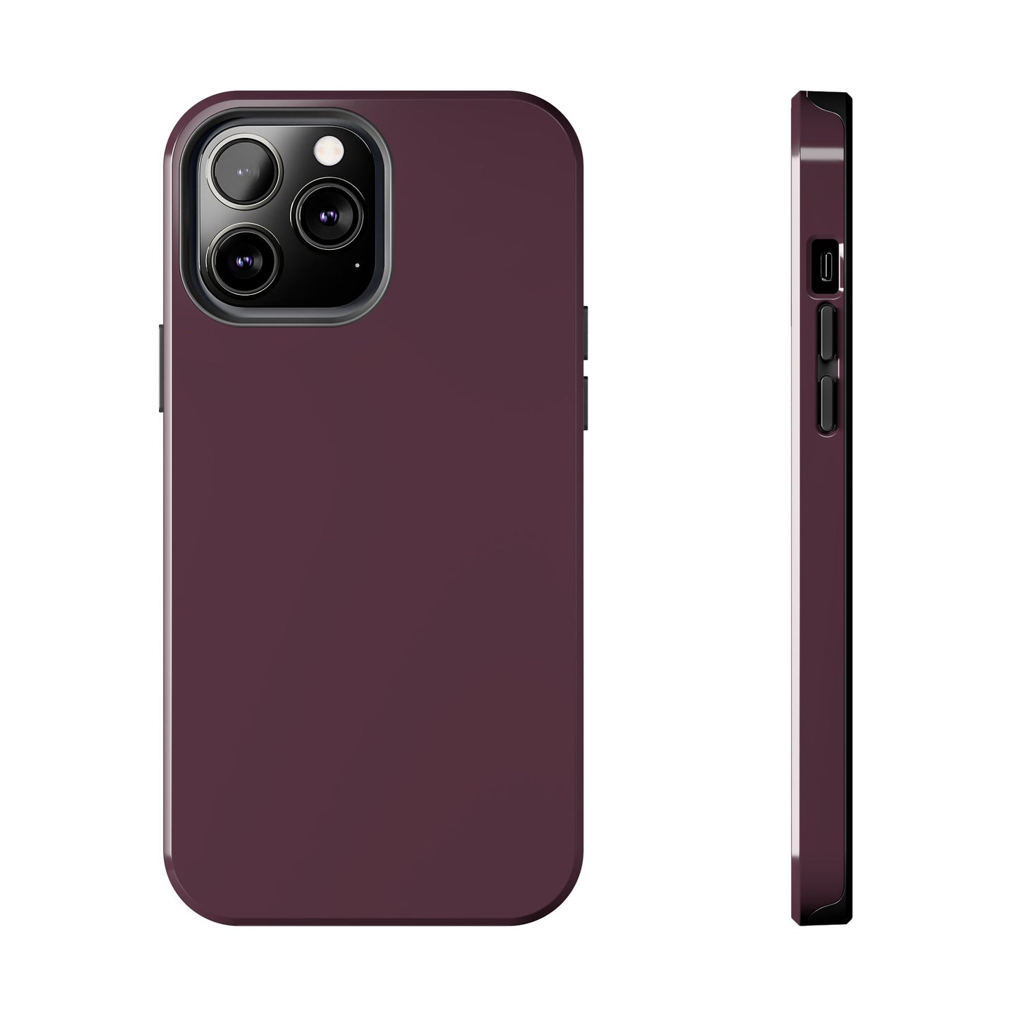 Old Mauve Solid Color Tough Phone Cases - iPhone and Samsung - Fall Color