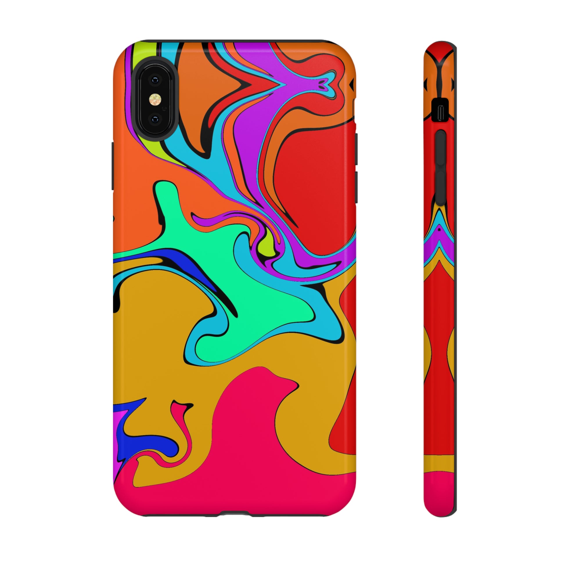 Color Swirl #22-Tough Cases - MahaCase